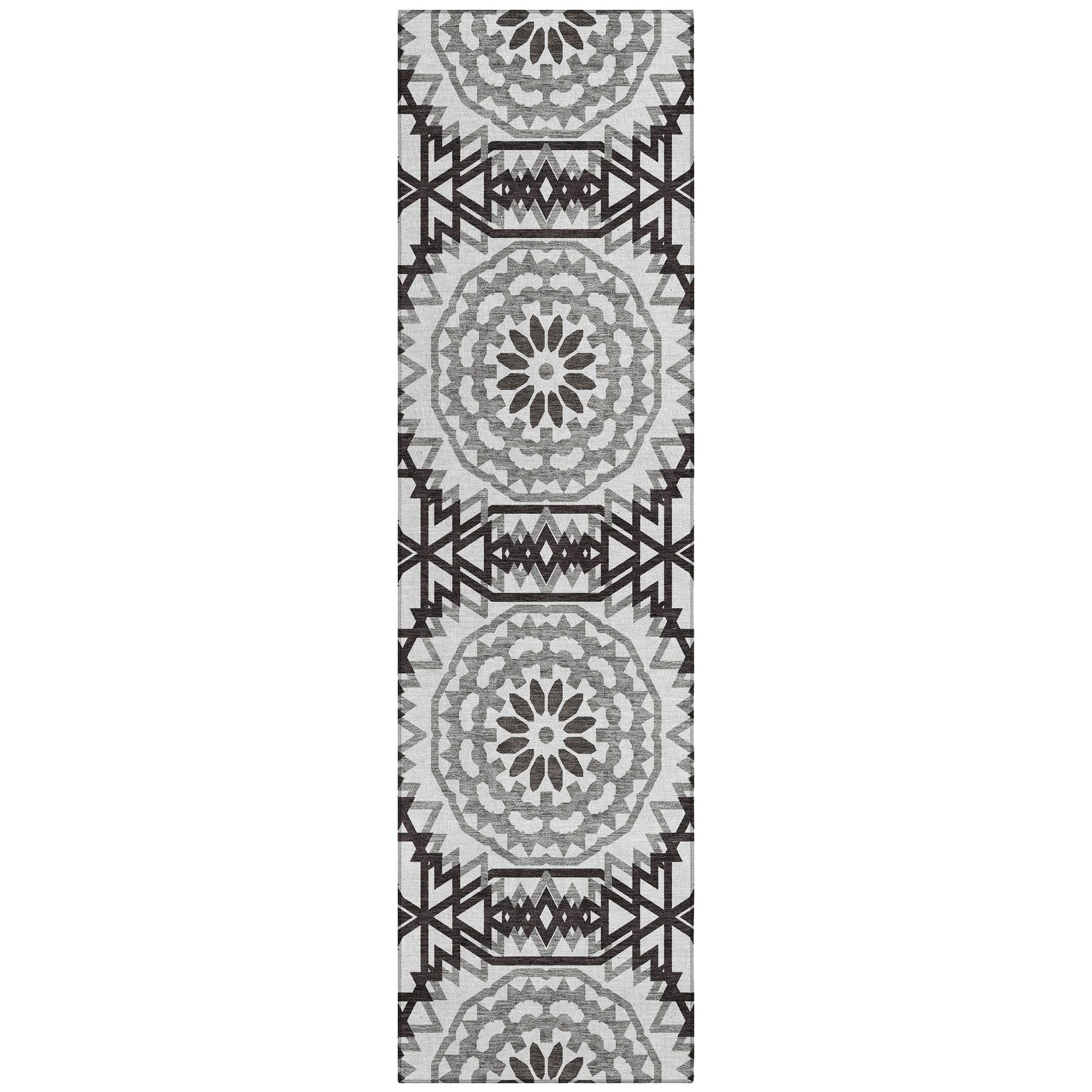 Machine Made ACN619 White Ivory Rugs #color_white ivory