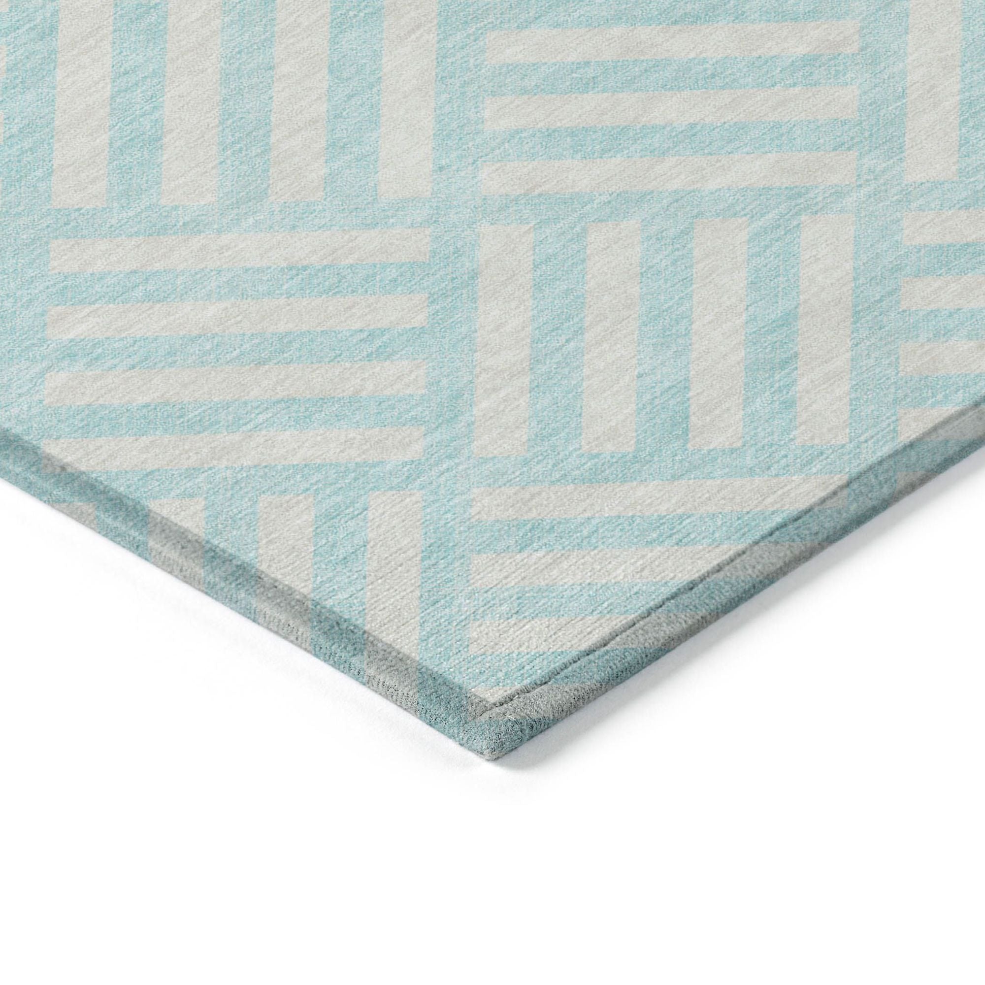 Machine Made ACN620 Aqua Teal Rugs #color_aqua teal