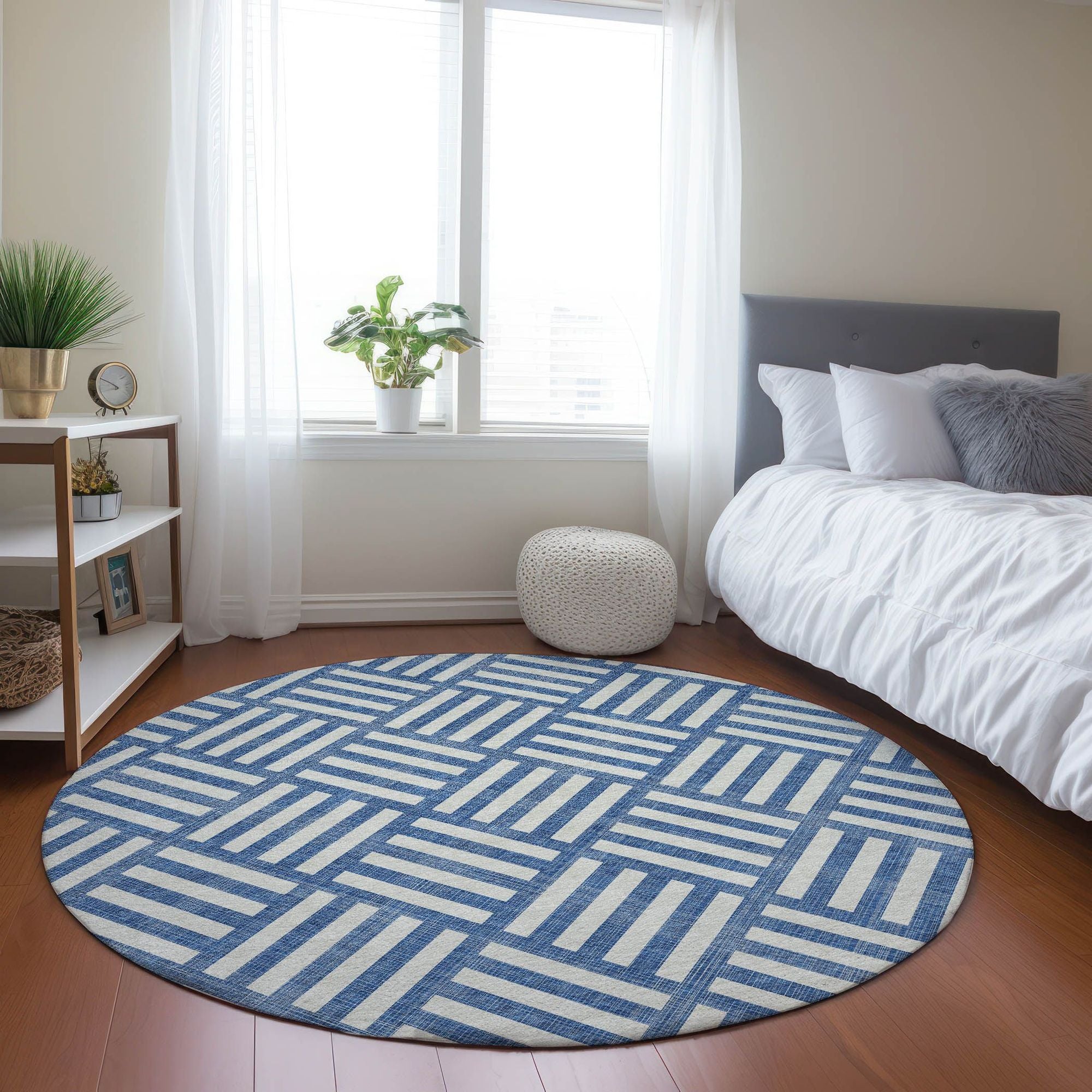 Machine Made ACN620 Blue  Rugs #color_blue 