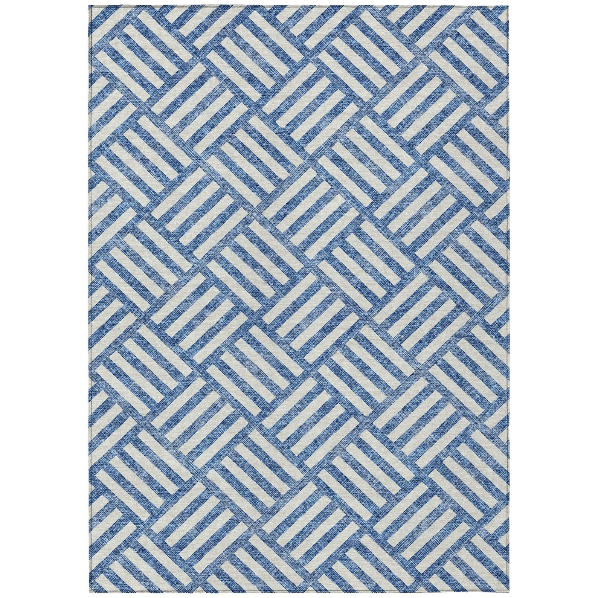 Machine Made ACN620 Blue  Rugs #color_blue 