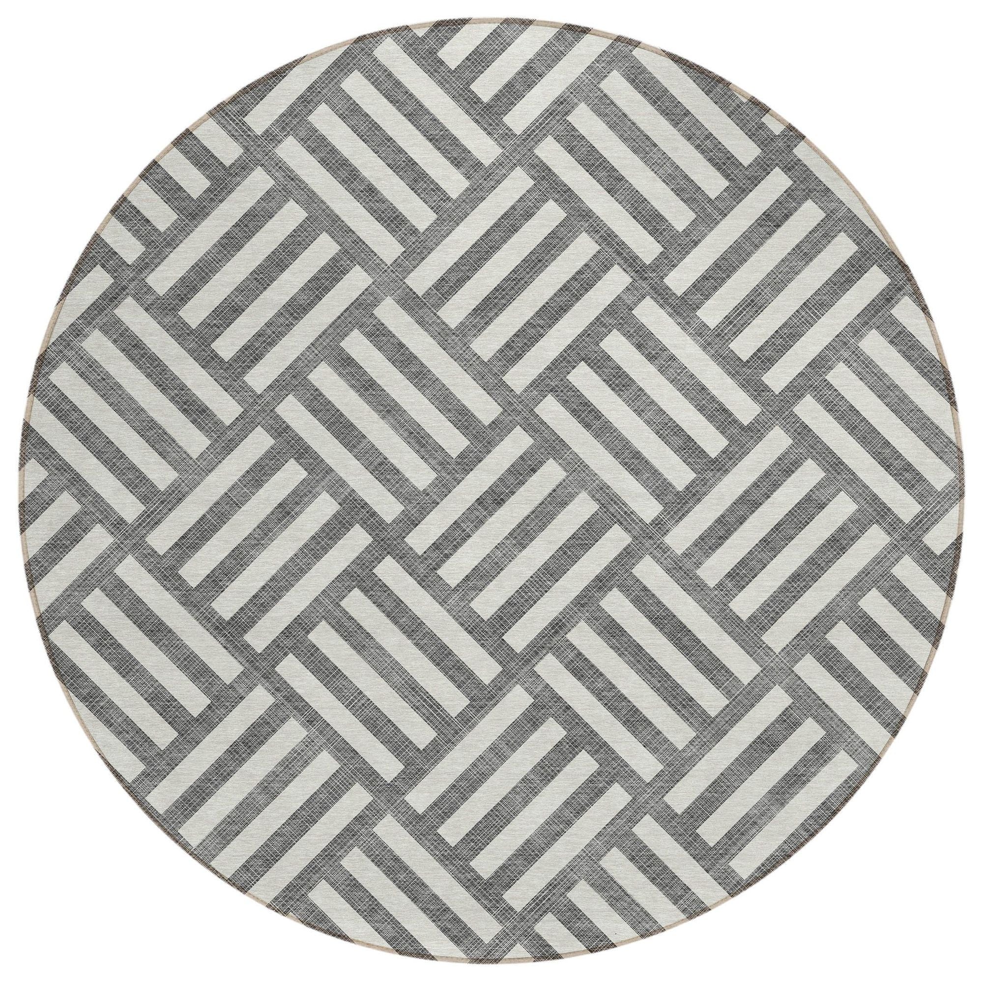 Machine Made ACN620 Charcoal Gray Rugs #color_charcoal gray