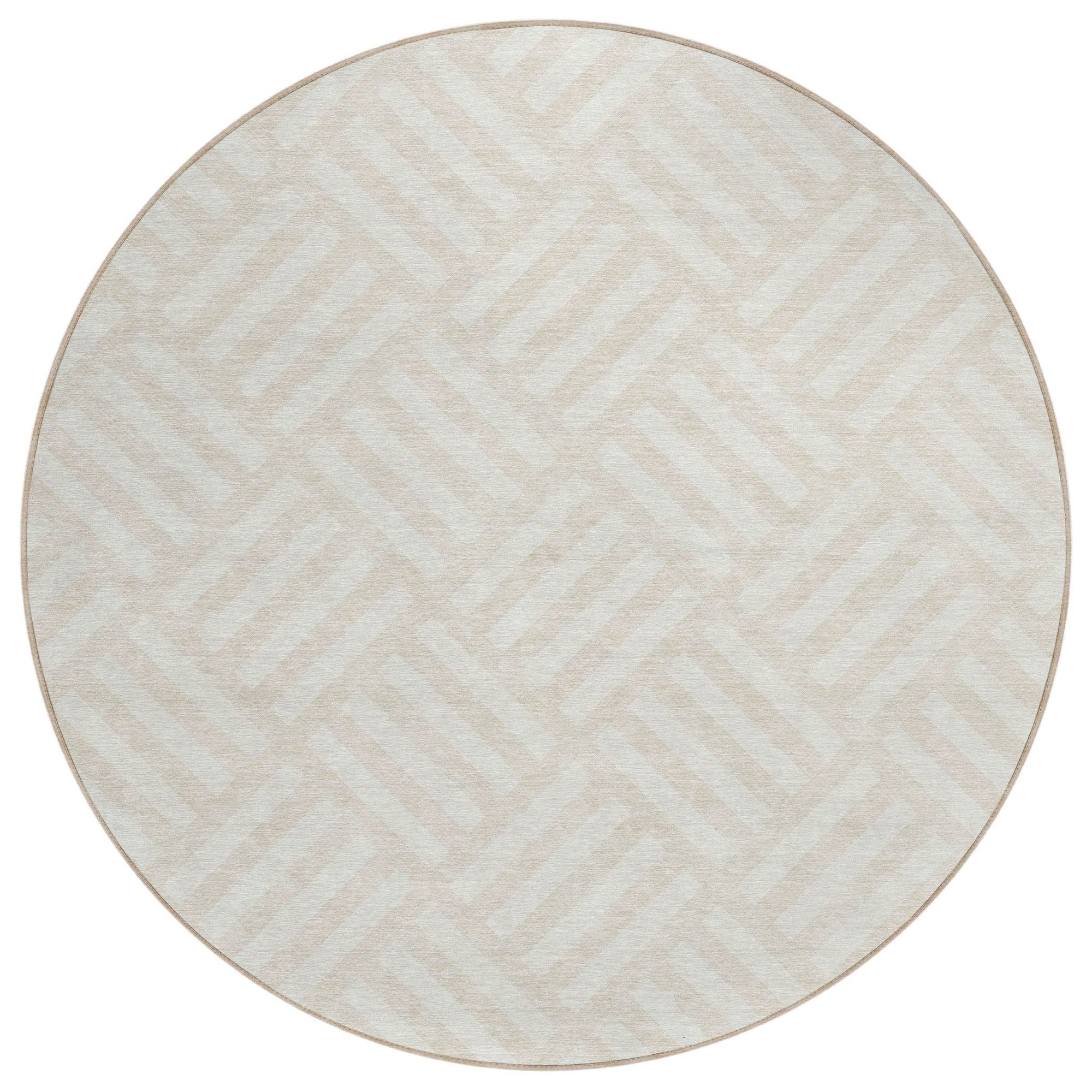 Machine Made ACN620 Ivory  Rugs #color_ivory 