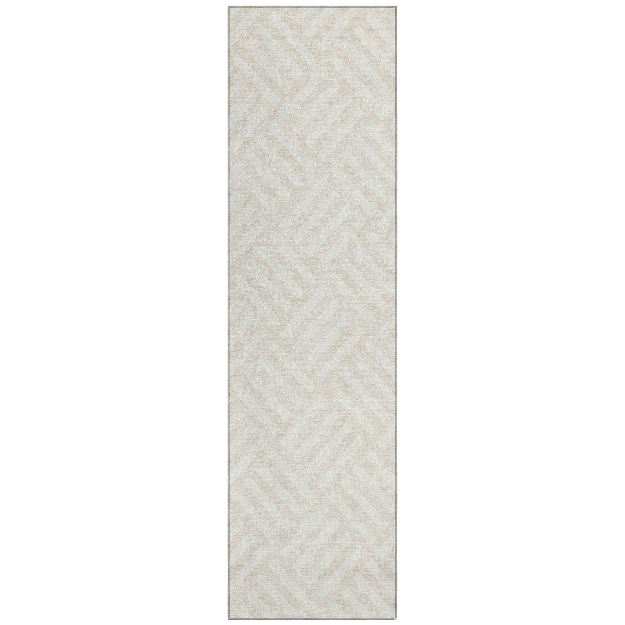 Machine Made ACN620 Ivory  Rugs #color_ivory 