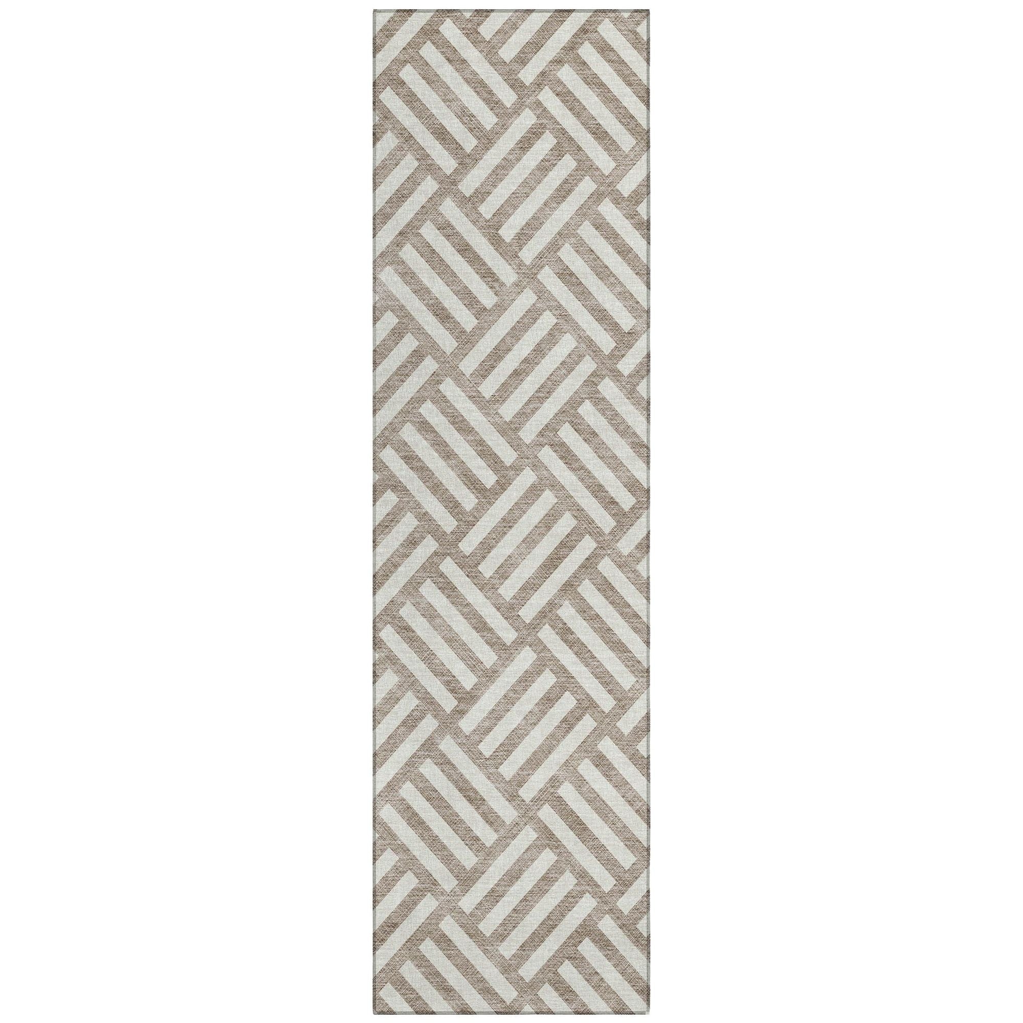 Machine Made ACN620 Taupe Brown Rugs #color_taupe brown