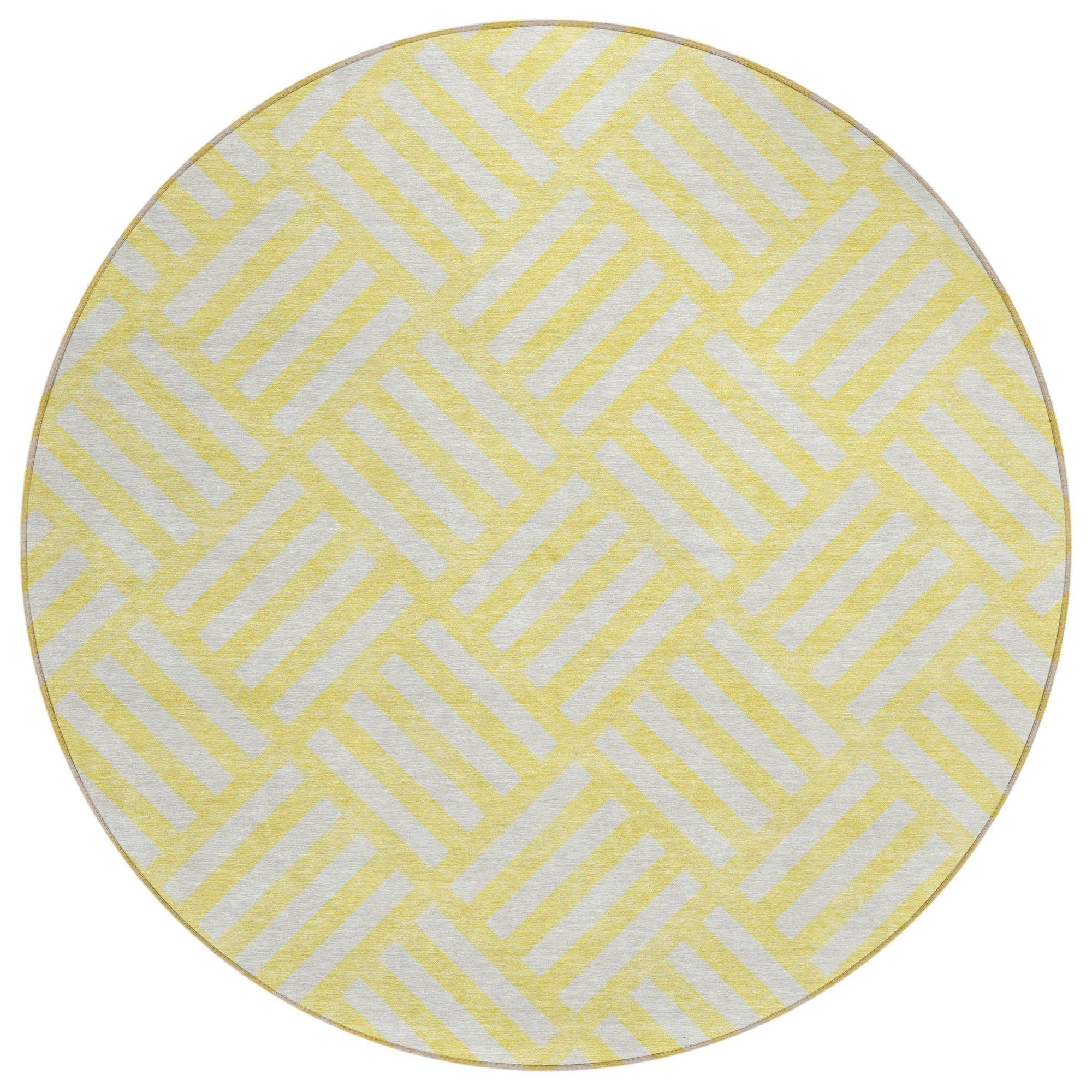 Machine Made ACN620 Yellow Gold Rugs #color_yellow gold