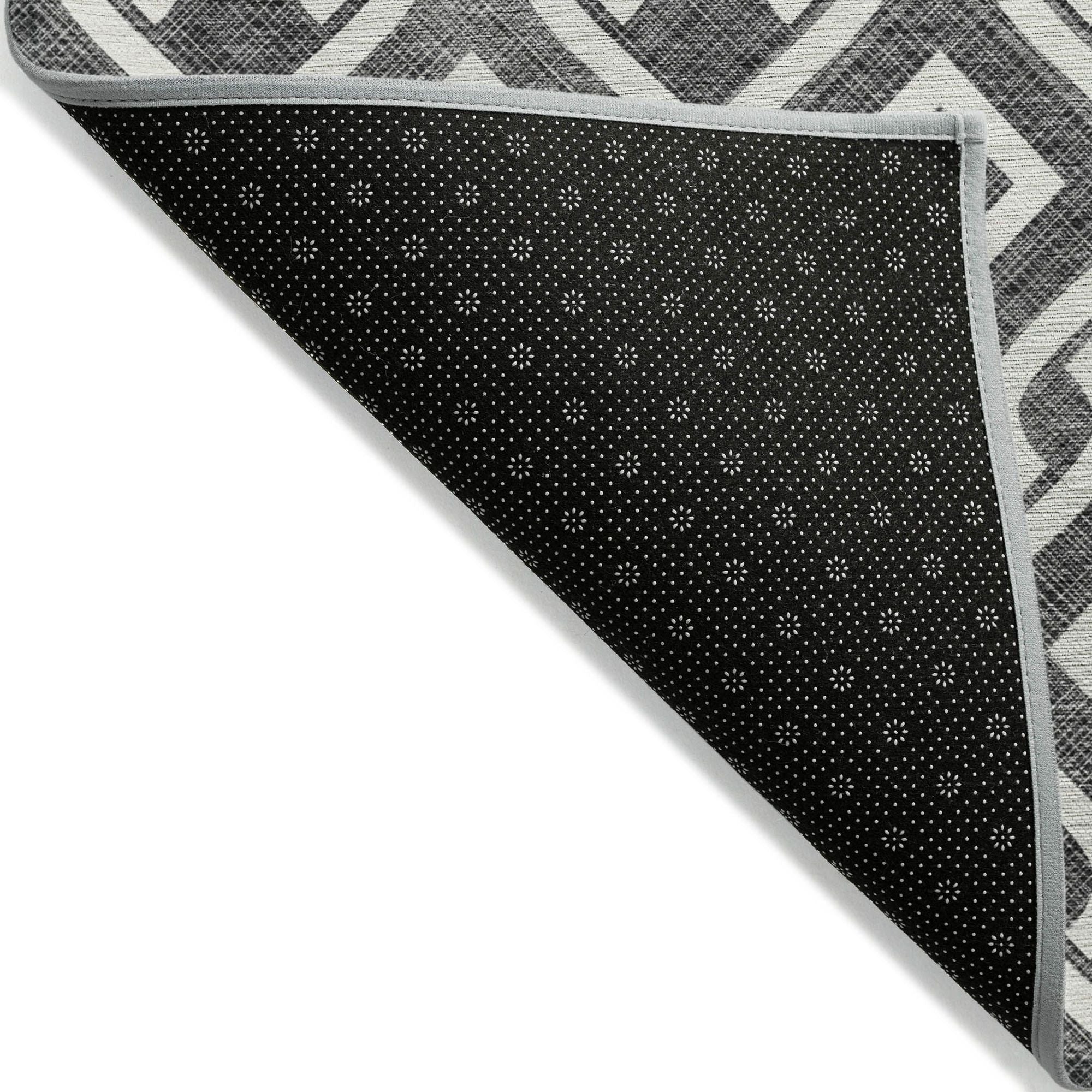 Machine Made ACN621 Black  Rugs #color_black 