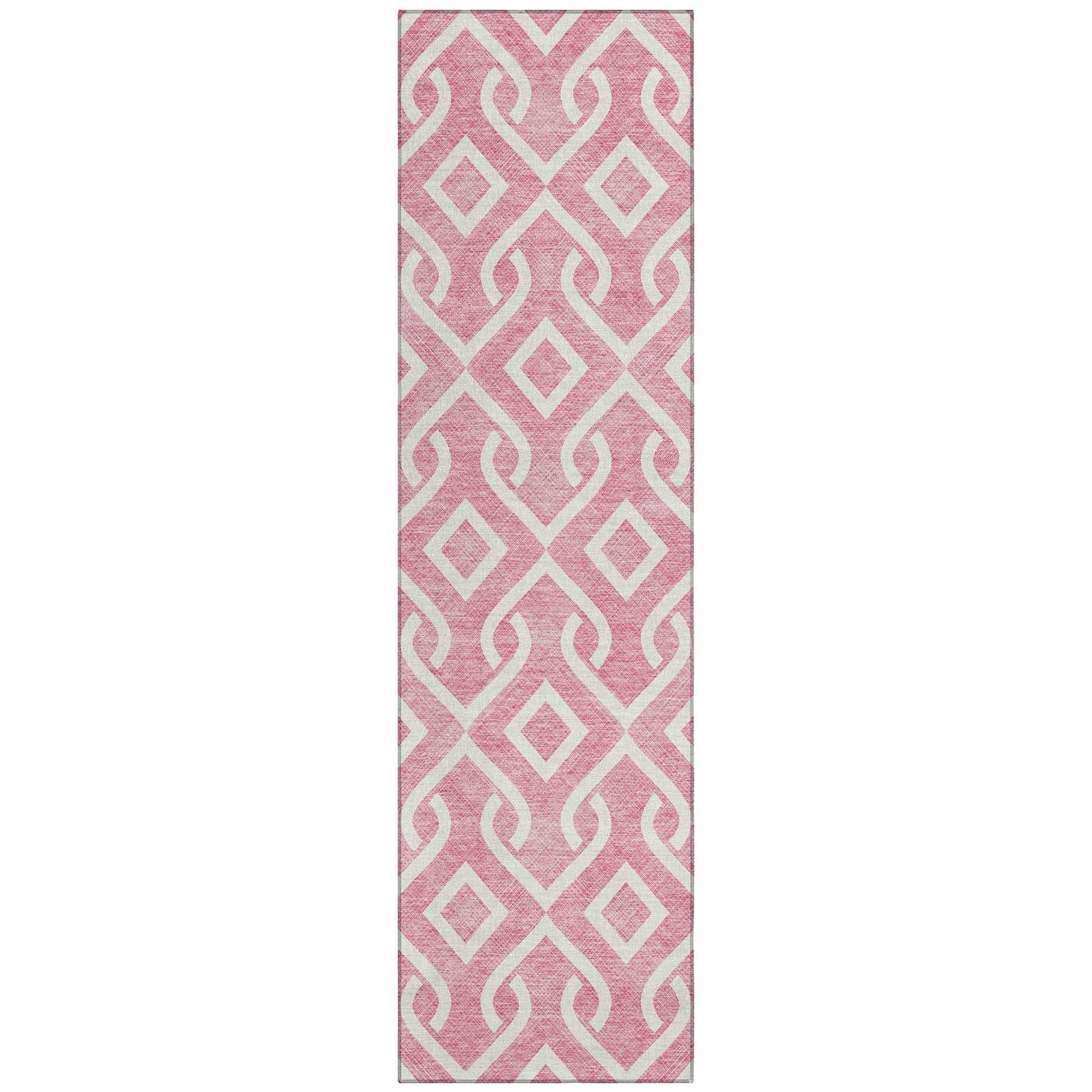 Machine Made ACN621 Blush Pink Rugs #color_blush pink