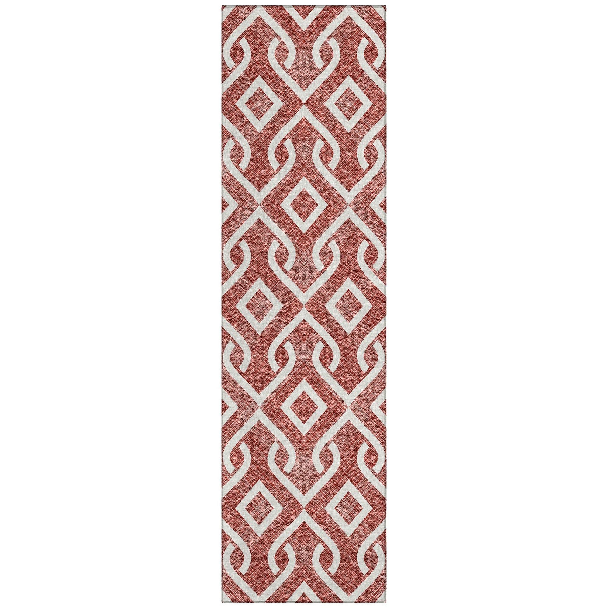 Machine Made ACN621 Burgundy Red Rugs #color_burgundy red