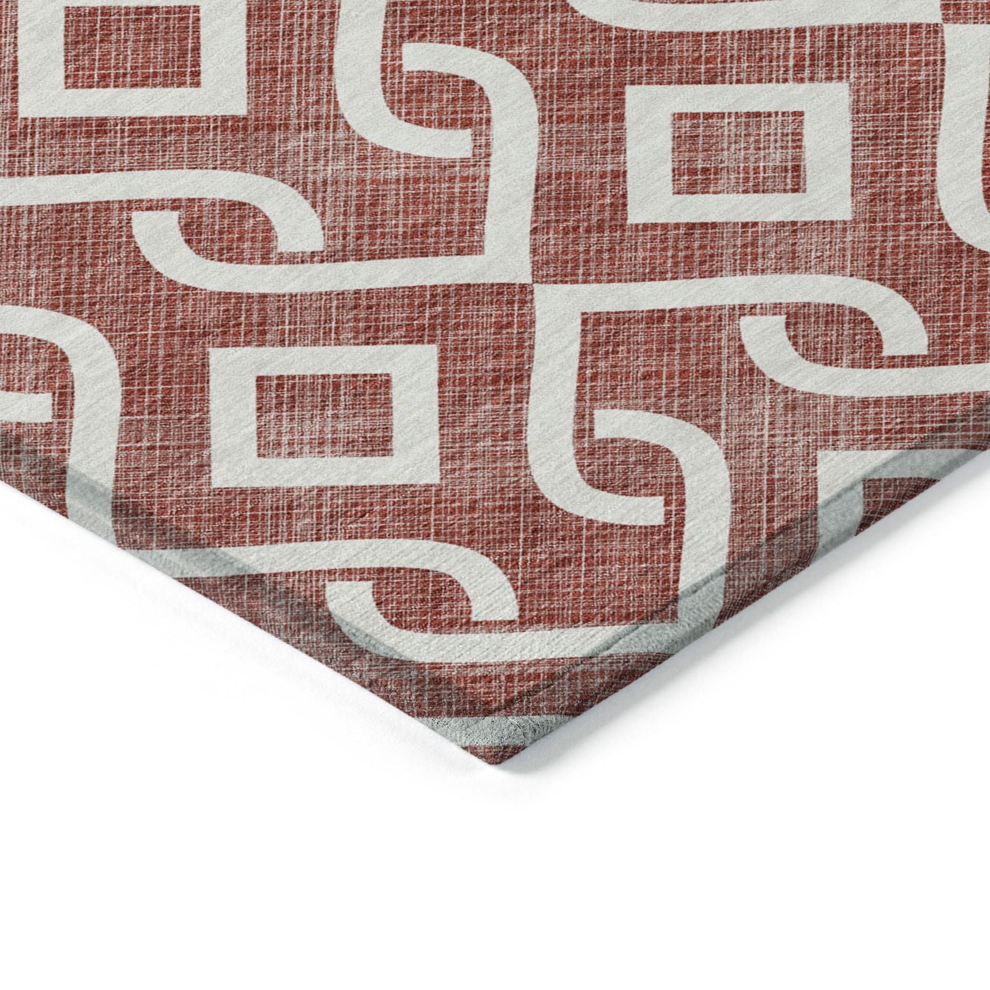 Machine Made ACN621 Burgundy Red Rugs #color_burgundy red