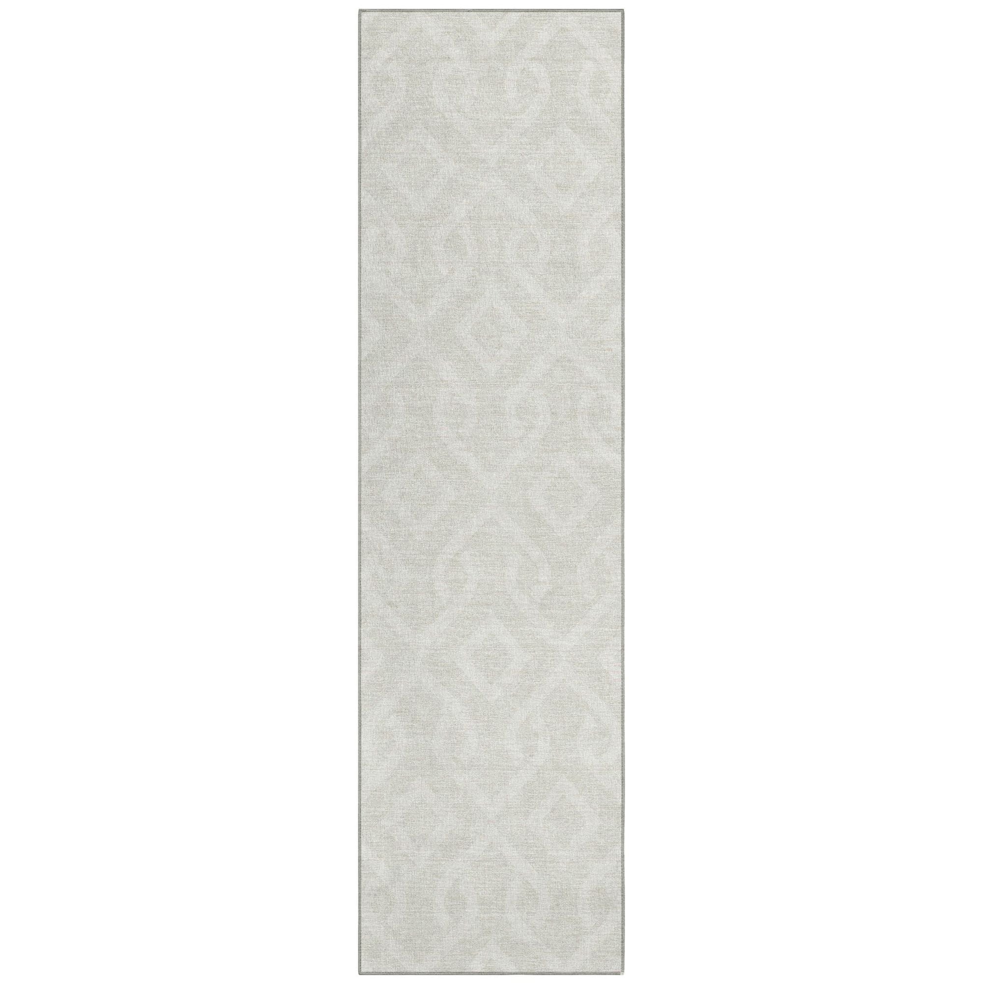 Machine Made ACN621 Ivory  Rugs #color_ivory 