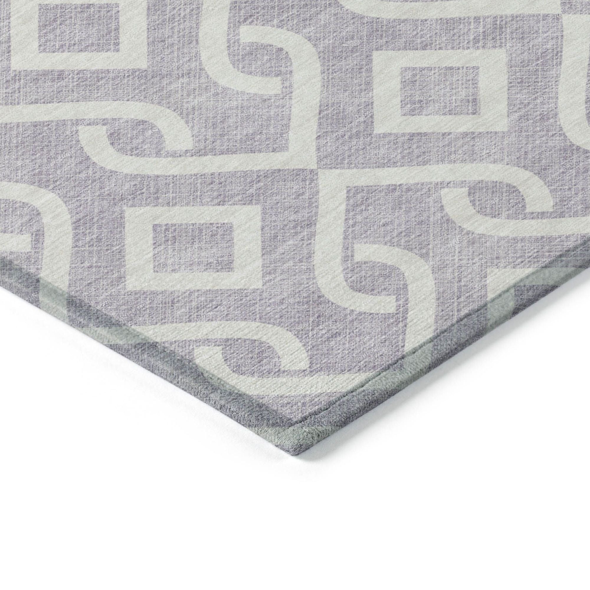 Machine Made ACN621 Lavender Purple Rugs #color_lavender purple