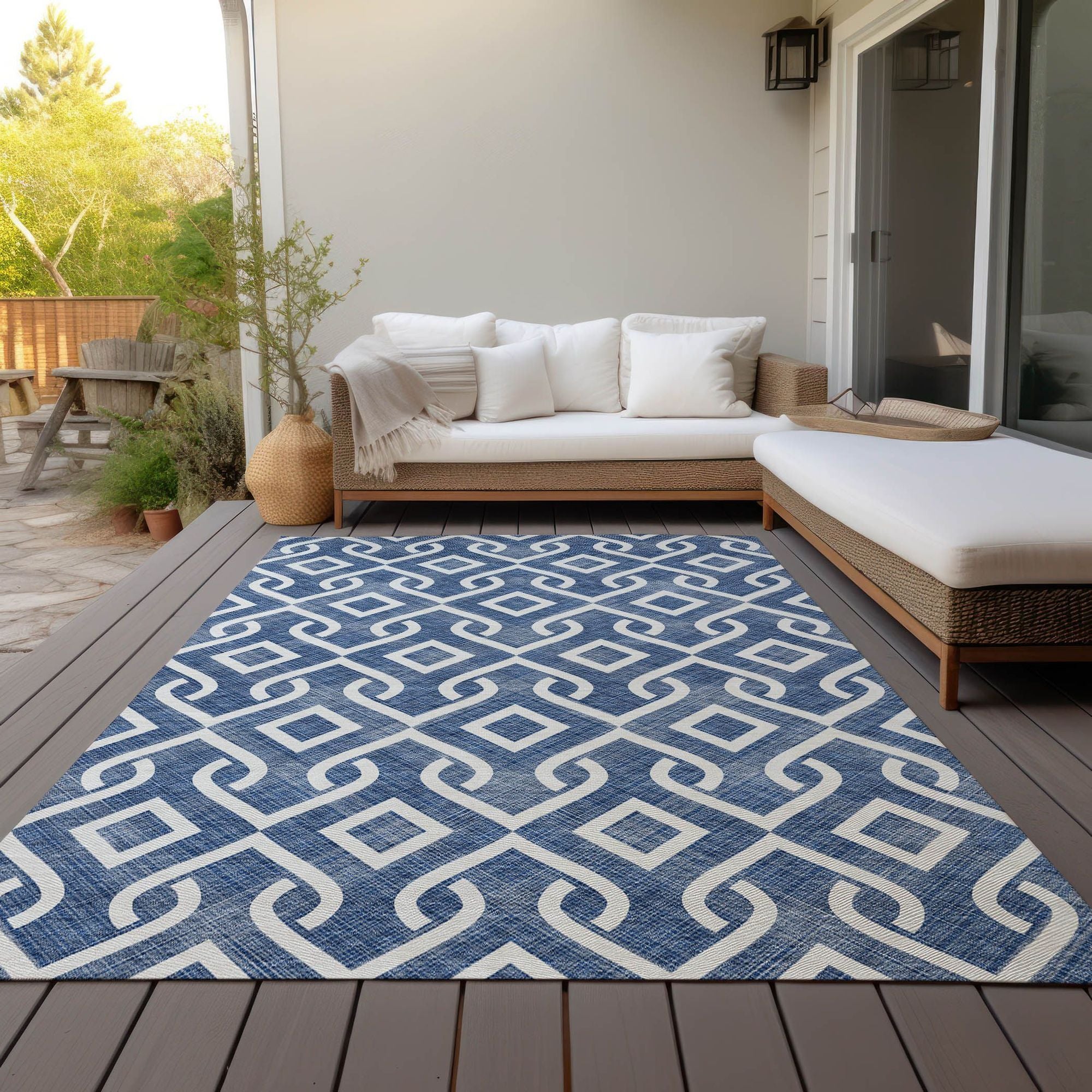 Machine Made ACN621 Navy Blue Rugs #color_navy blue