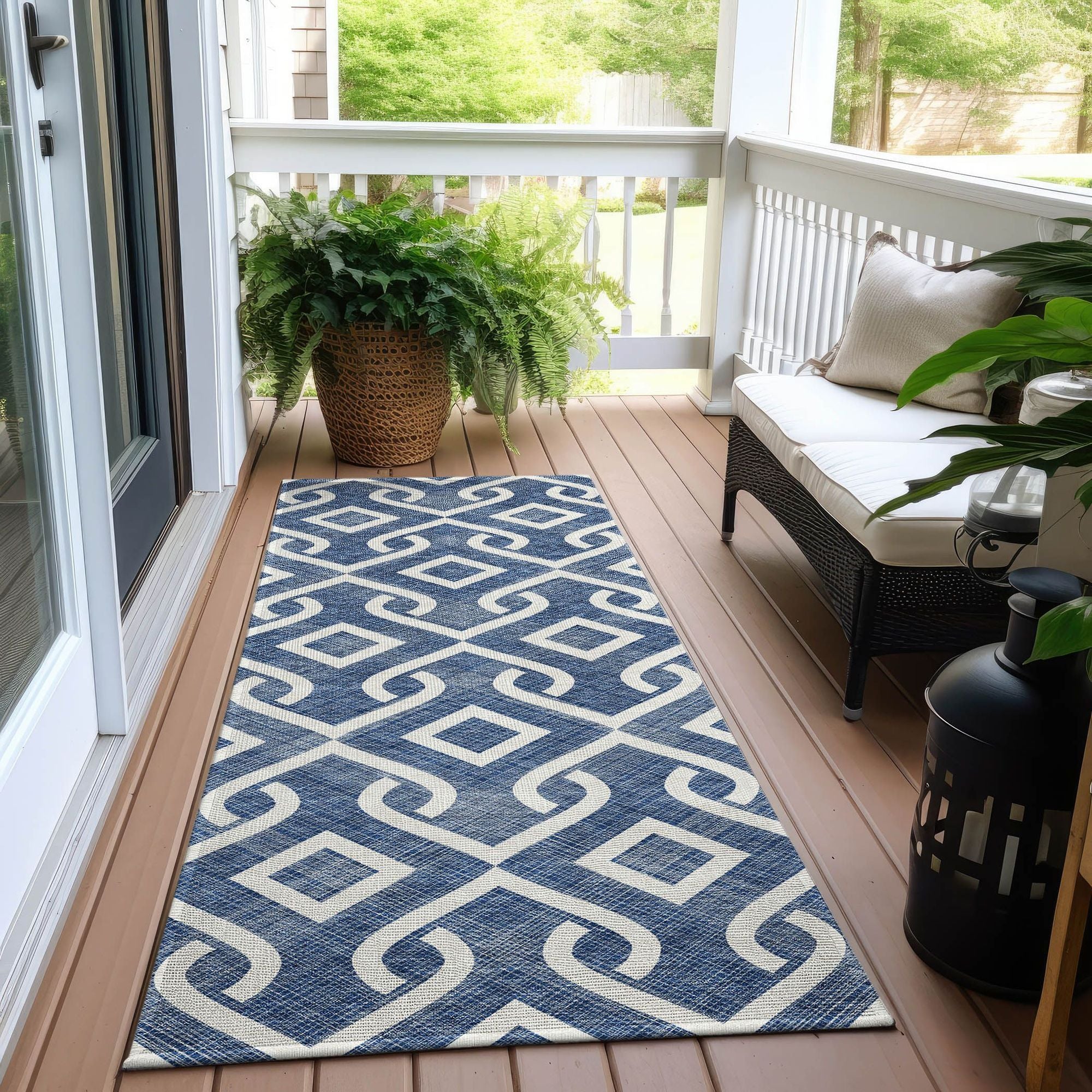 Machine Made ACN621 Navy Blue Rugs #color_navy blue