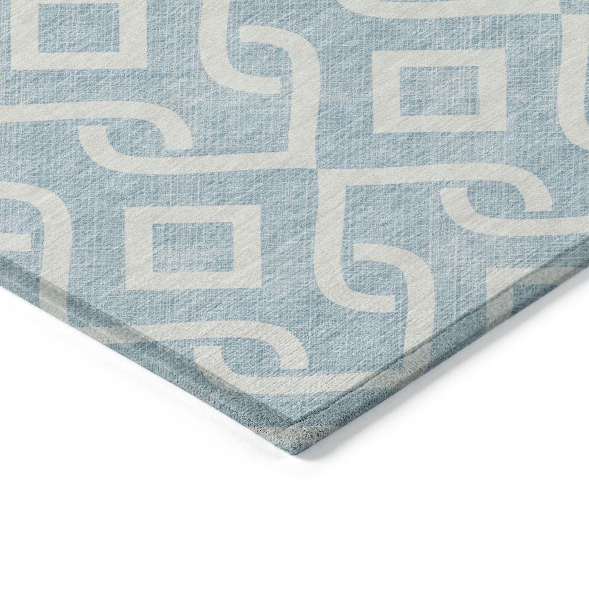 Machine Made ACN621 Sky Blue Rugs #color_sky blue