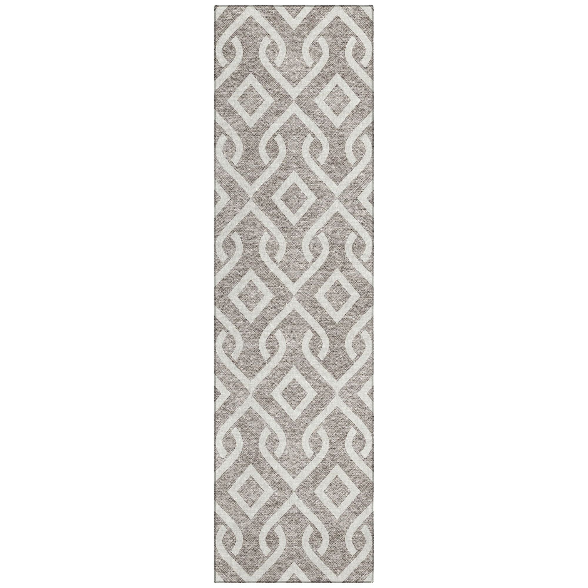 Machine Made ACN621 Taupe Brown Rugs #color_taupe brown