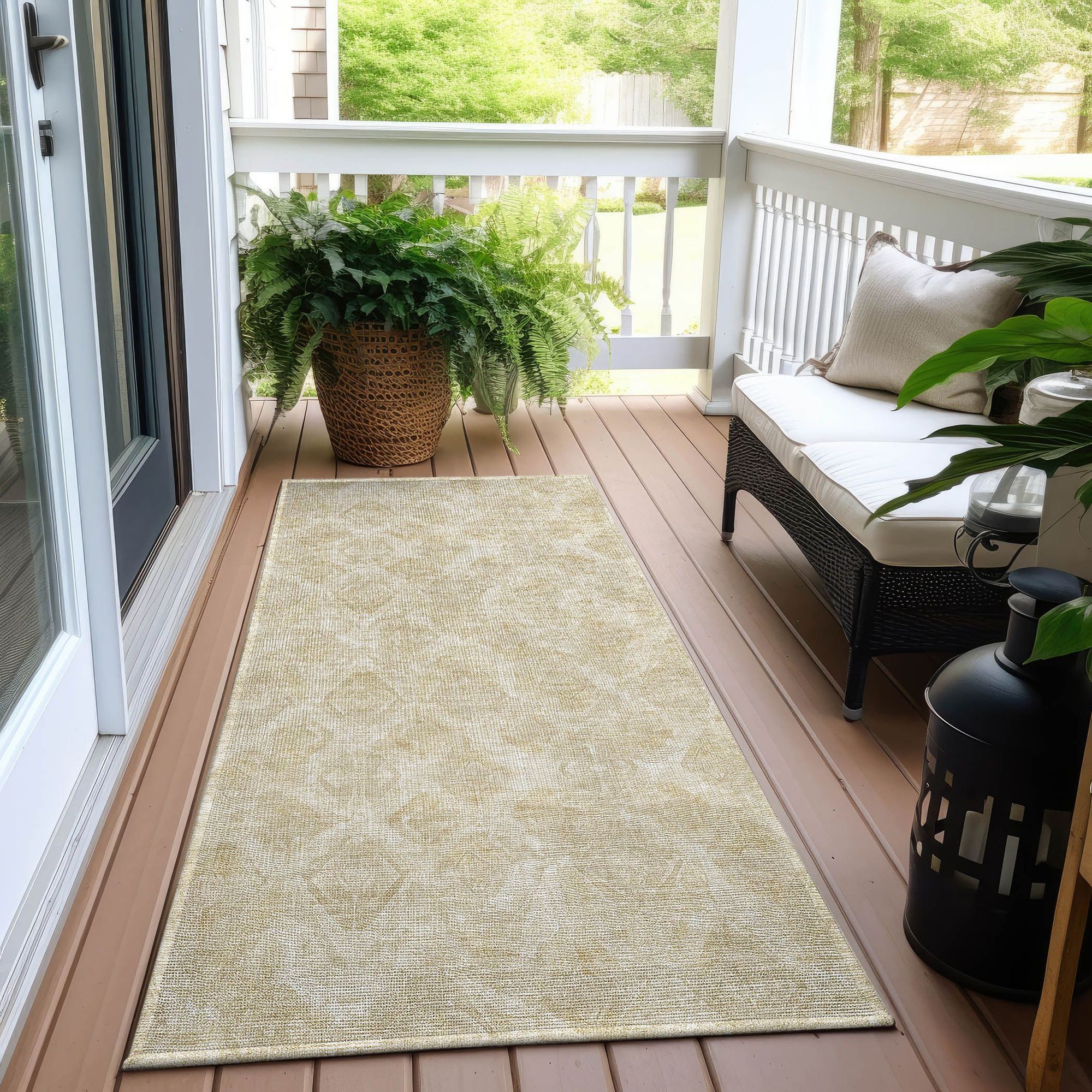 Machine Made ACN622 Beige Brown Rugs #color_beige brown