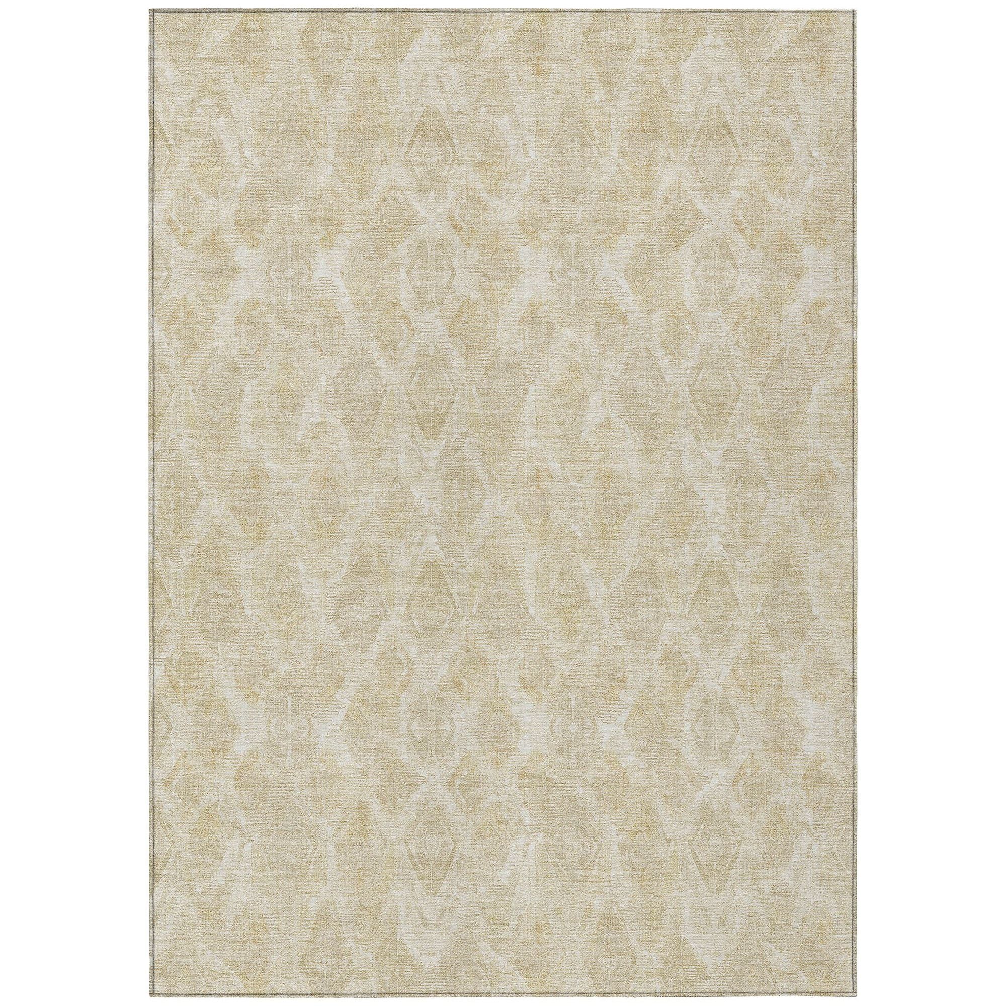 Machine Made ACN622 Beige Brown Rugs #color_beige brown