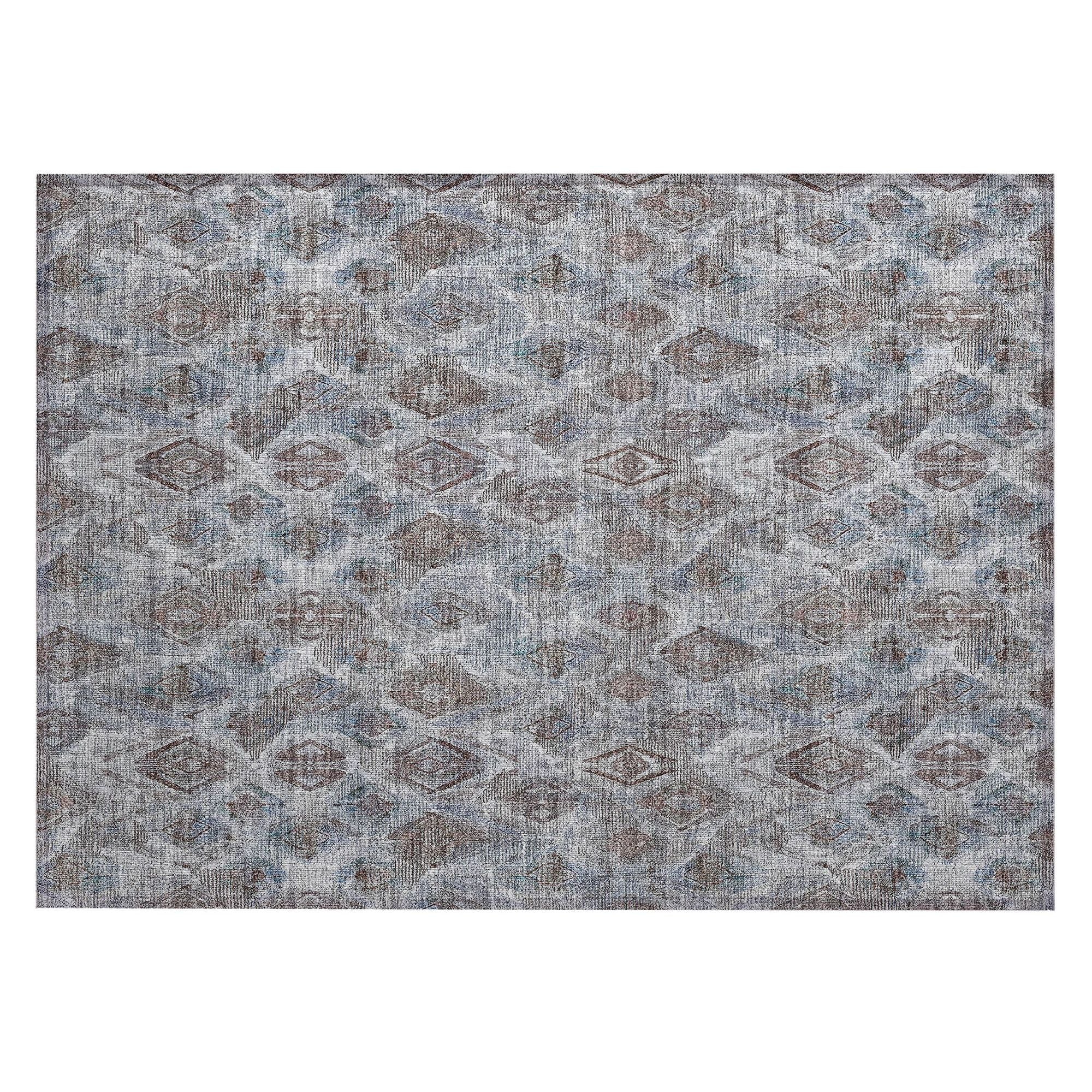 Machine Made ACN622 Blue  Rugs #color_blue 