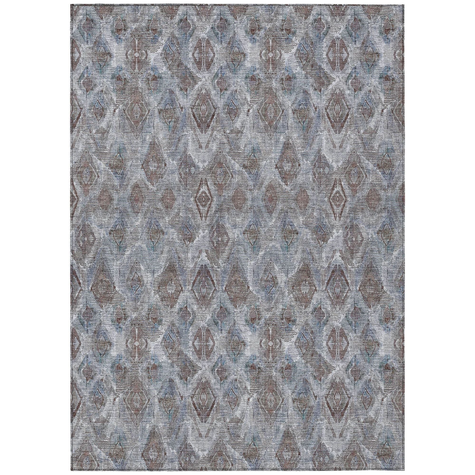 Machine Made ACN622 Blue  Rugs #color_blue 