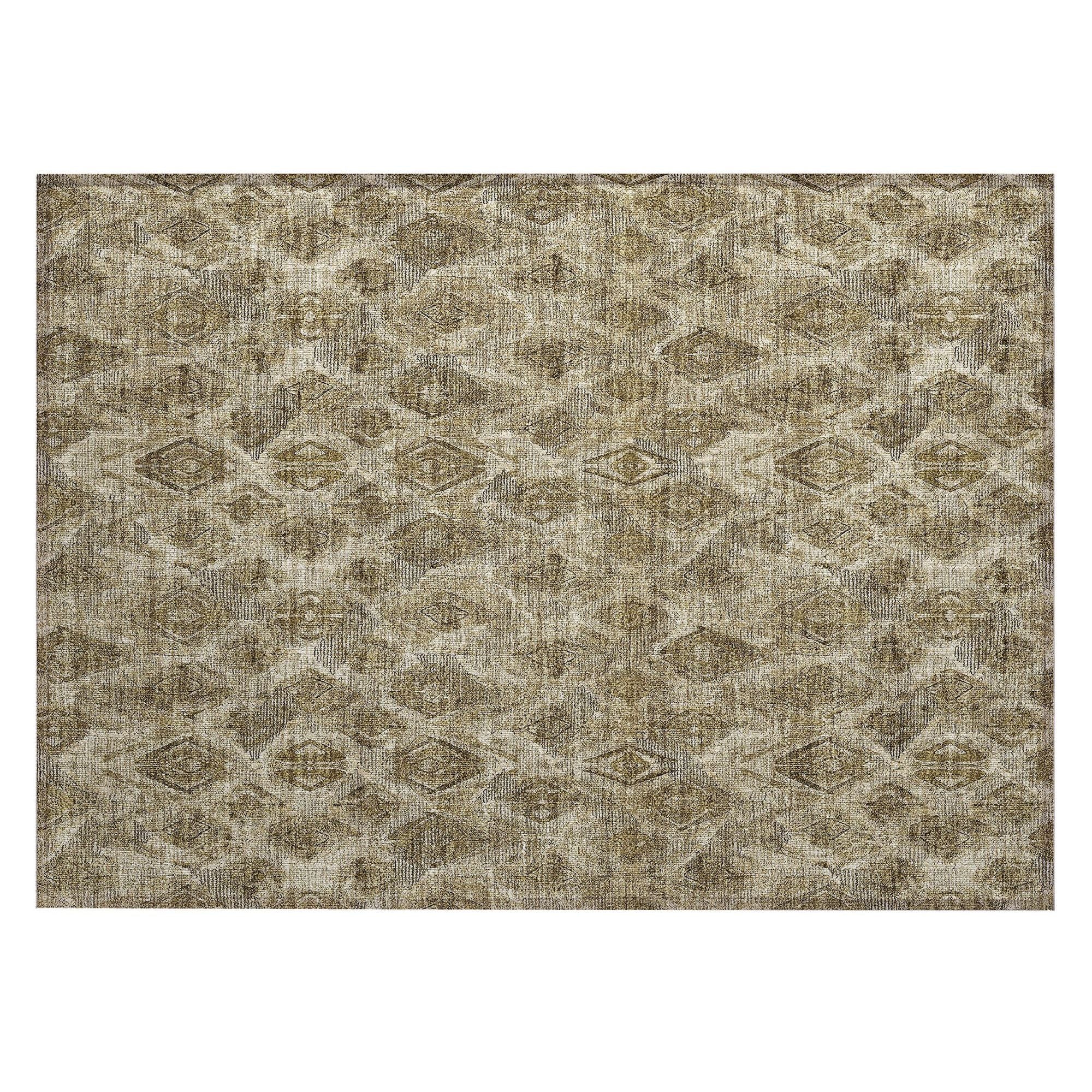 Machine Made ACN622 Mocha Brown Rugs #color_mocha brown