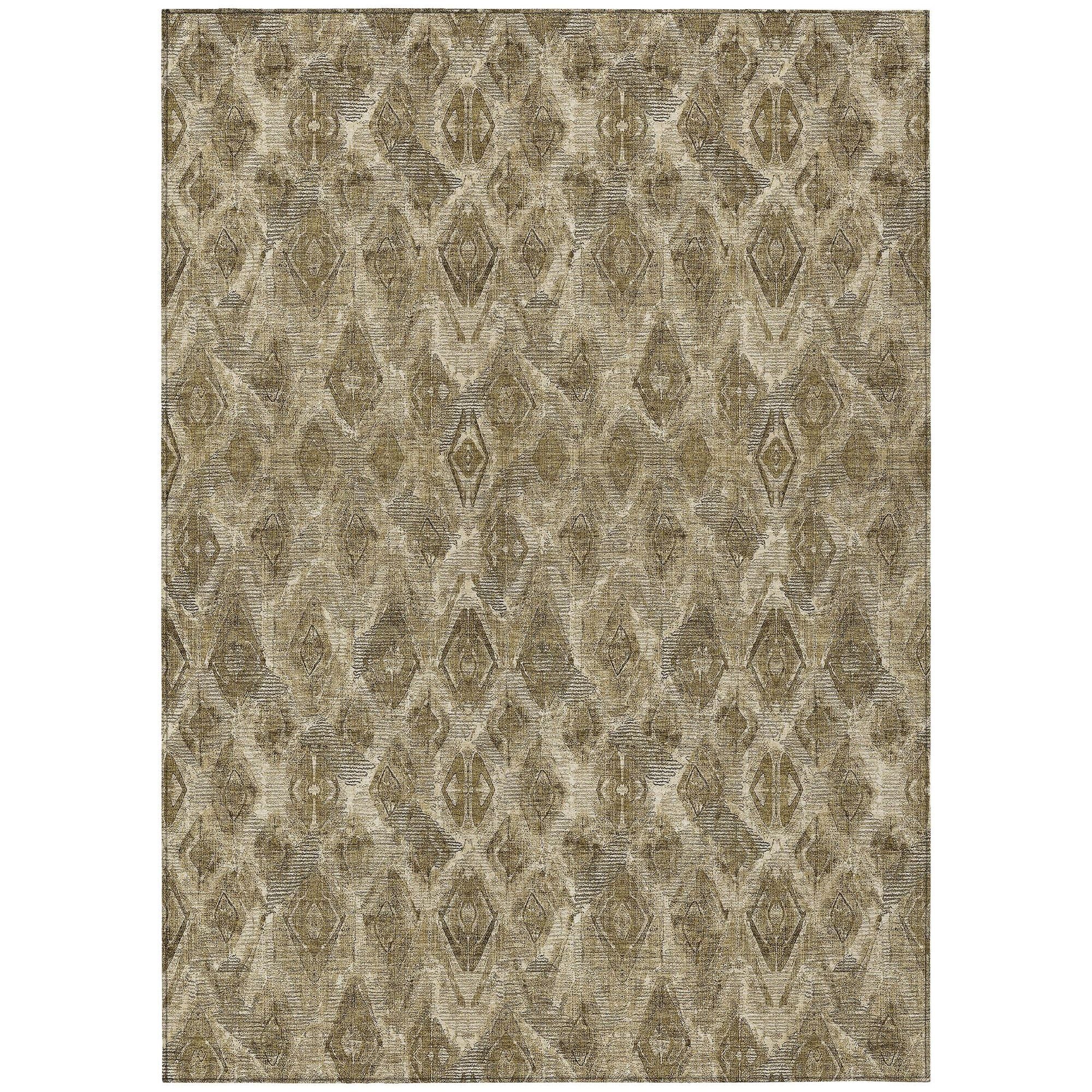 Machine Made ACN622 Mocha Brown Rugs #color_mocha brown