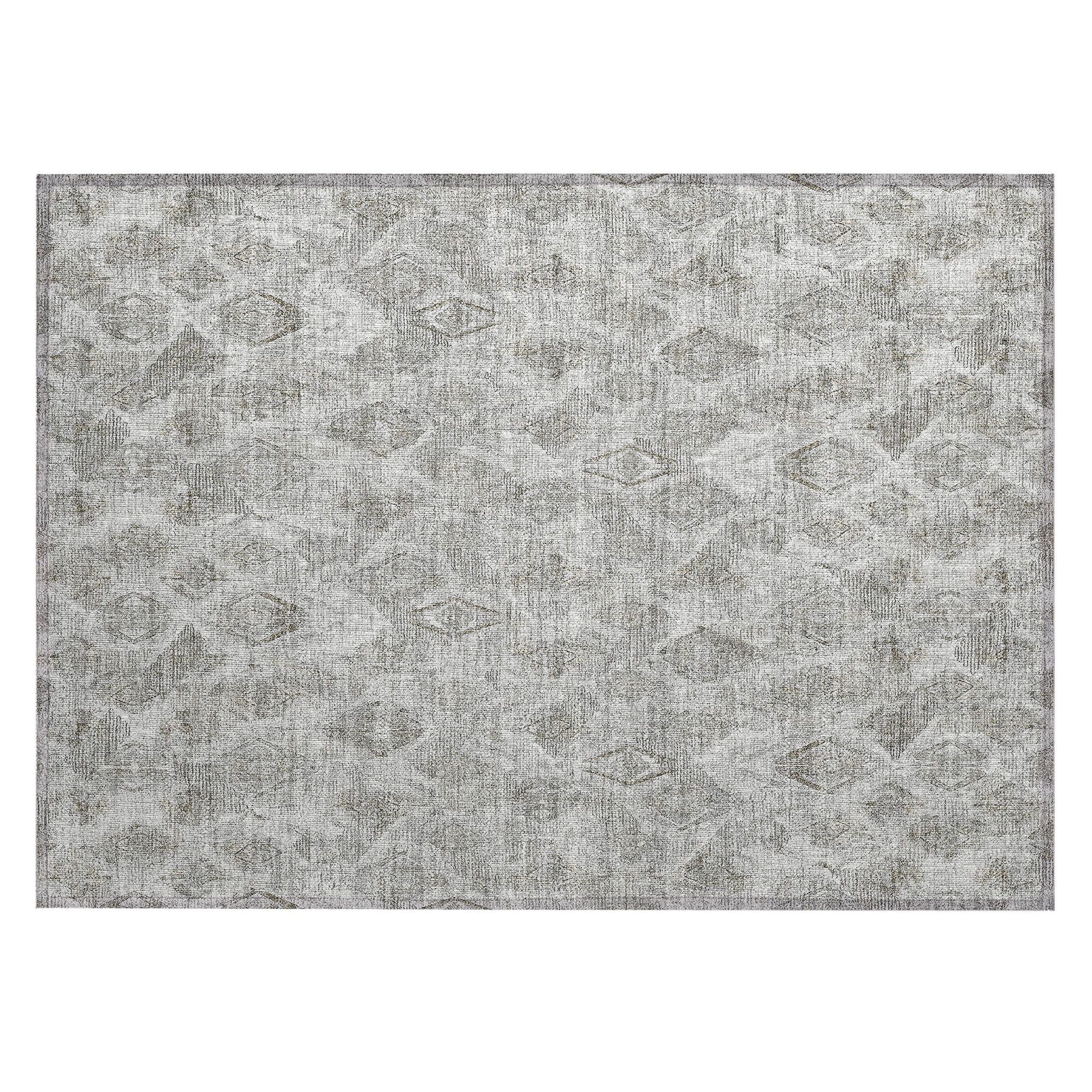 Machine Made ACN622 Silver Gray Rugs #color_silver gray