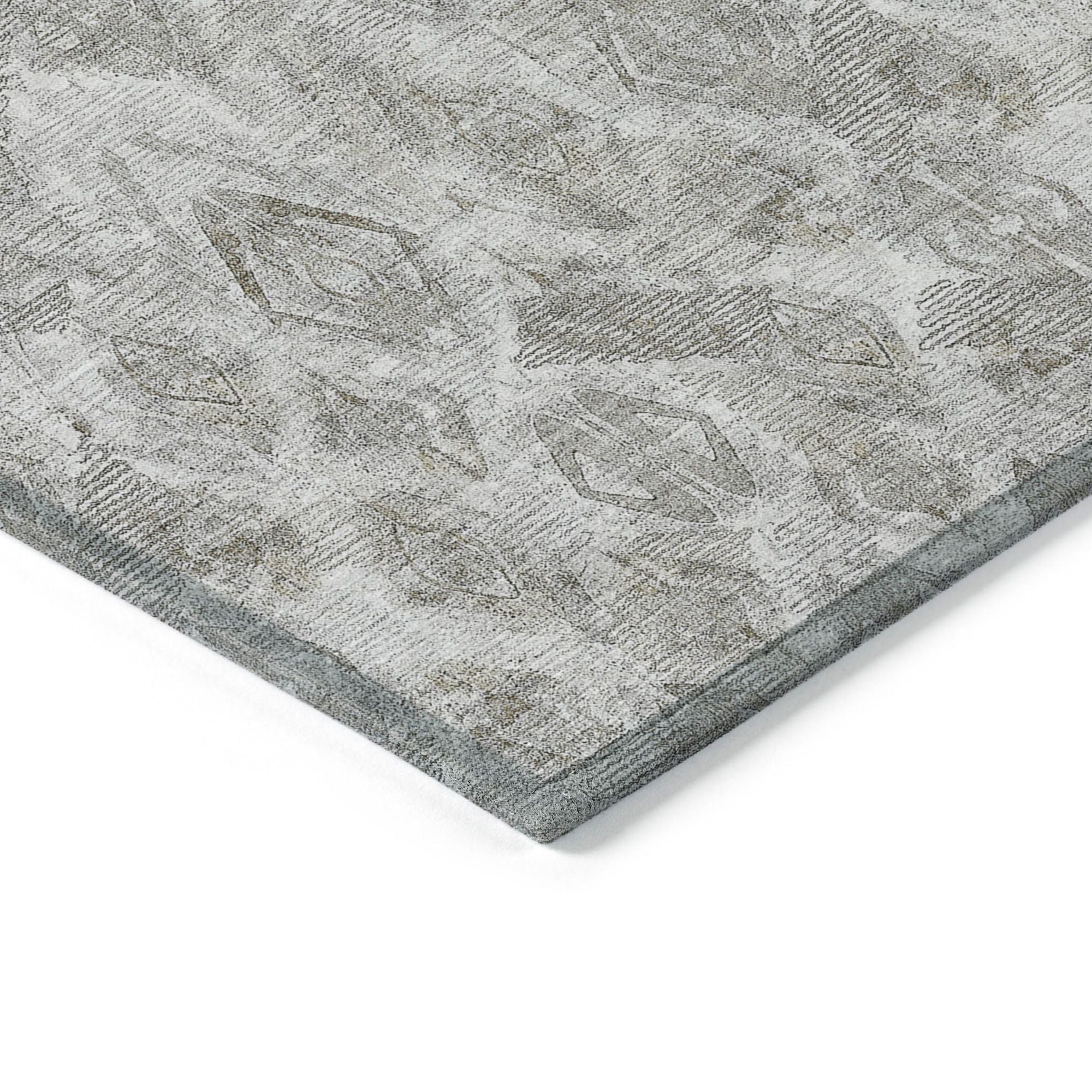 Machine Made ACN622 Silver Gray Rugs #color_silver gray