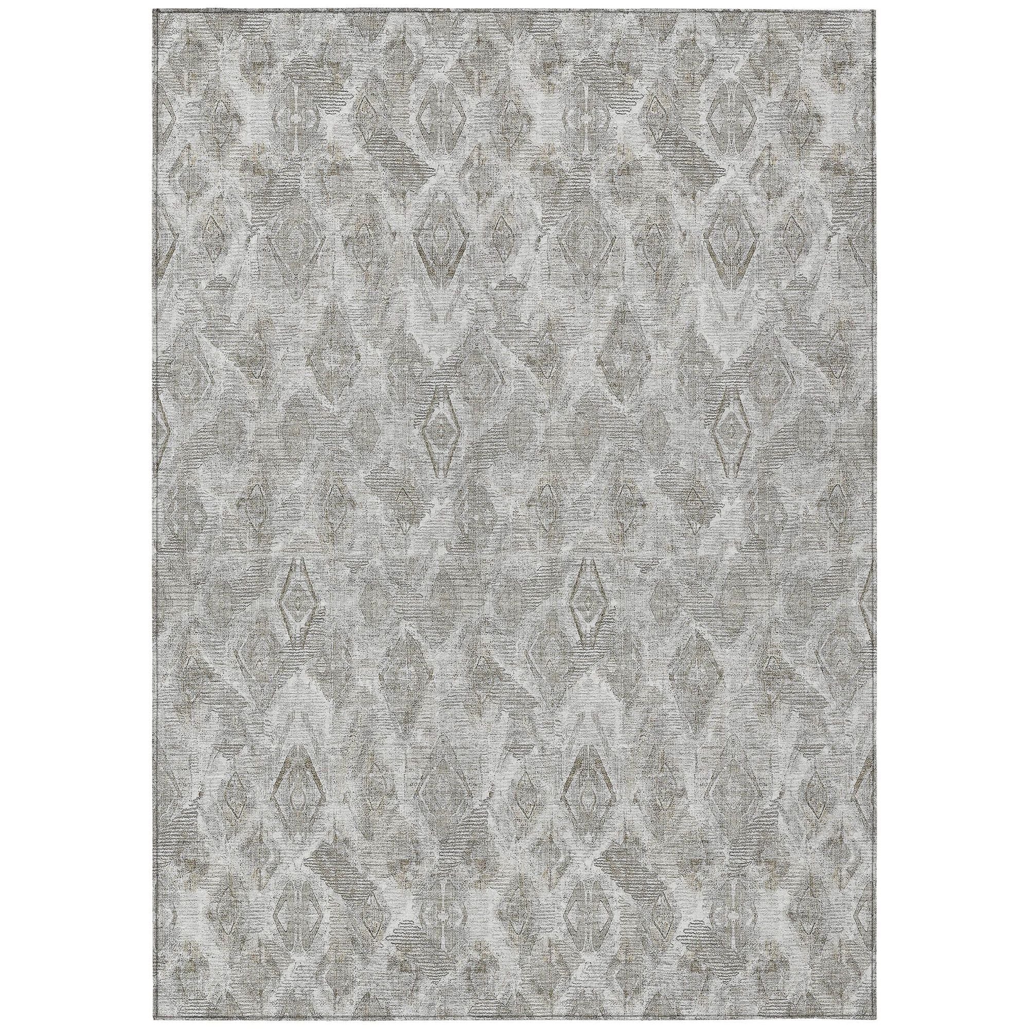 Machine Made ACN622 Silver Gray Rugs #color_silver gray