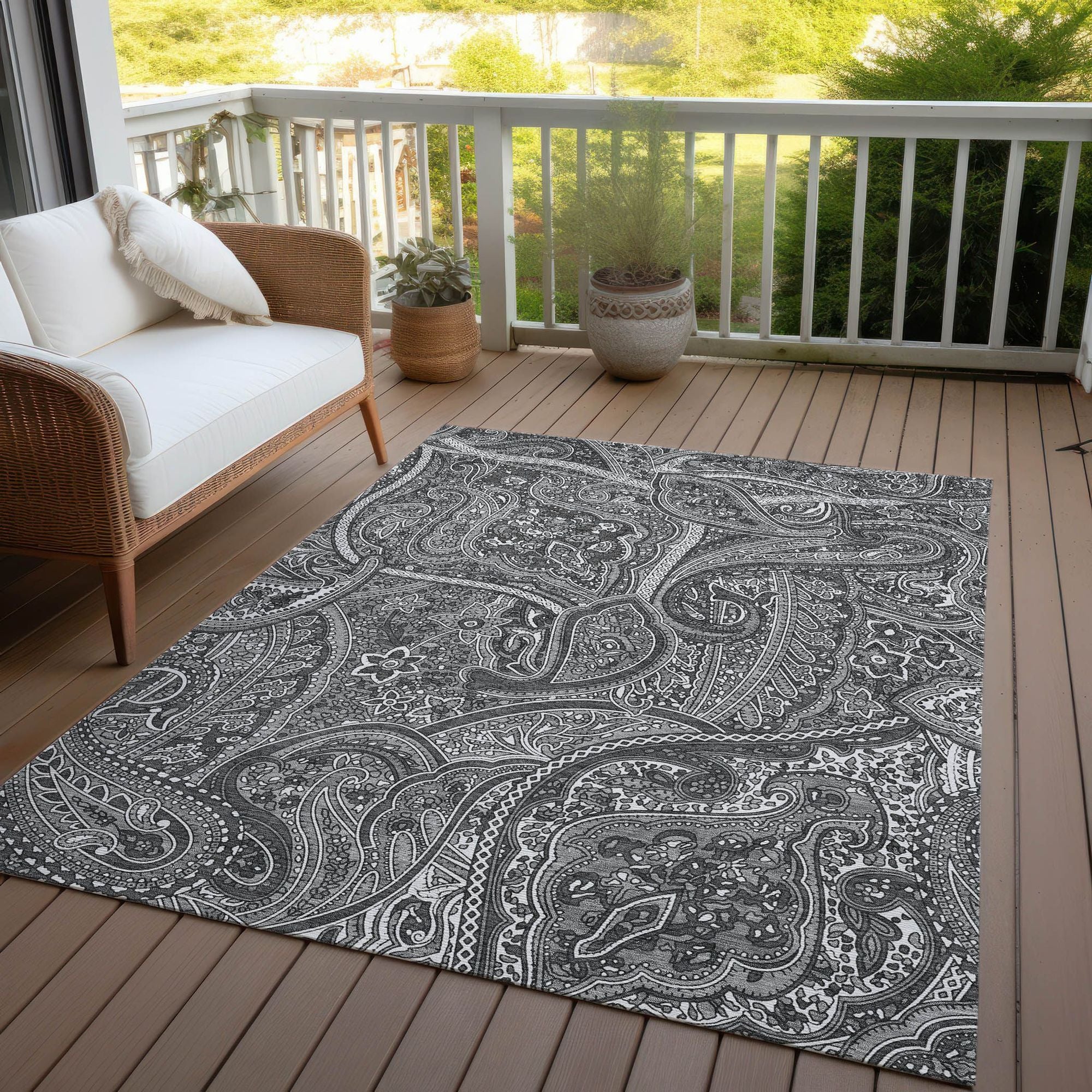 Machine Made ACN623 Gray  Rugs #color_gray 