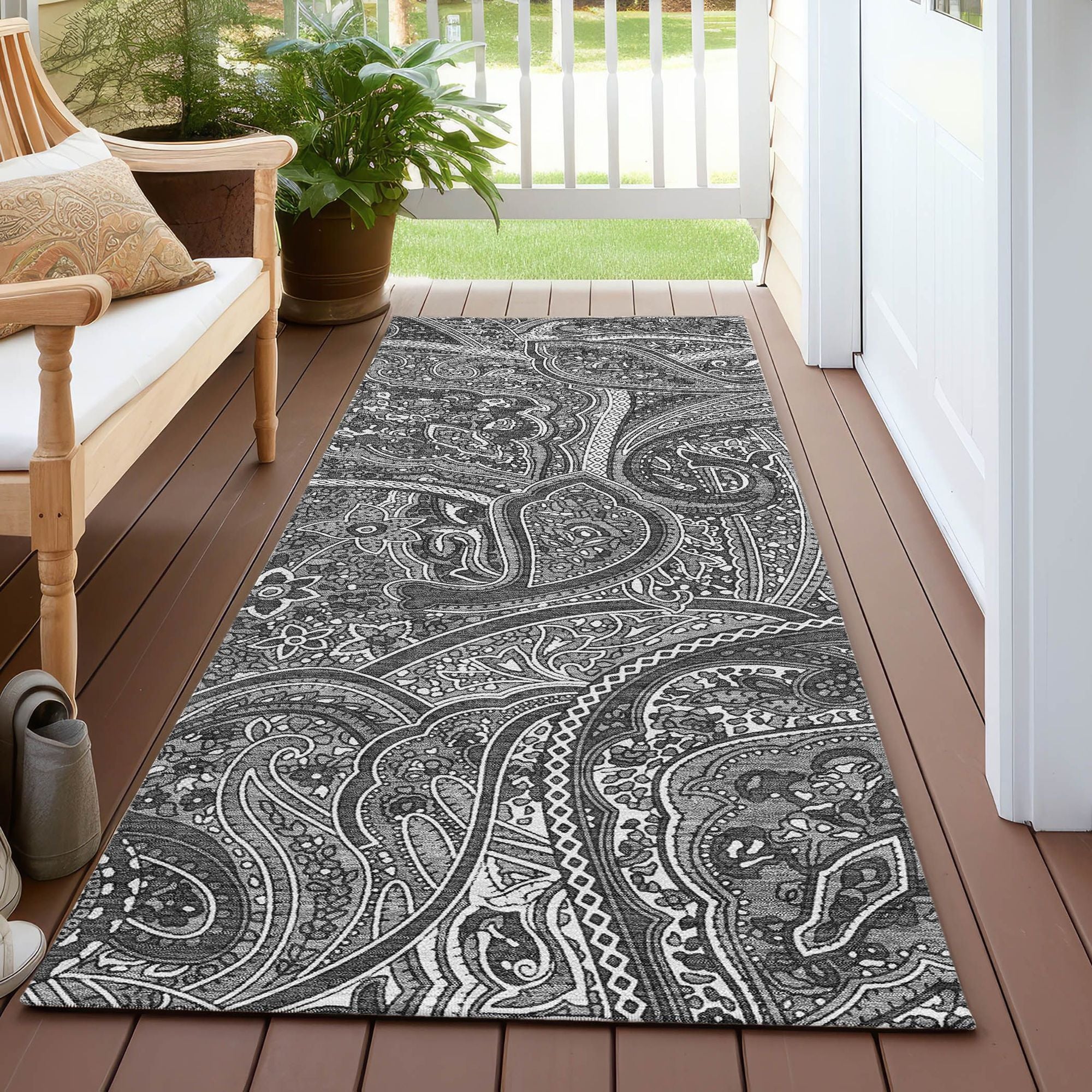 Machine Made ACN623 Gray  Rugs #color_gray 