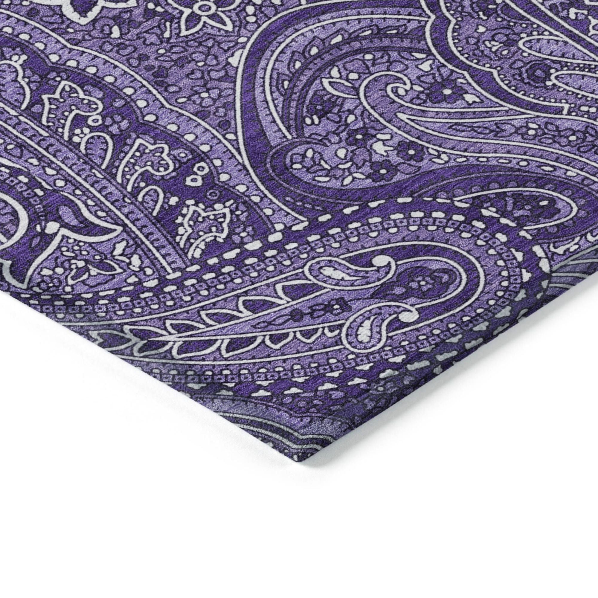 Machine Made ACN623 Purple  Rugs #color_purple 