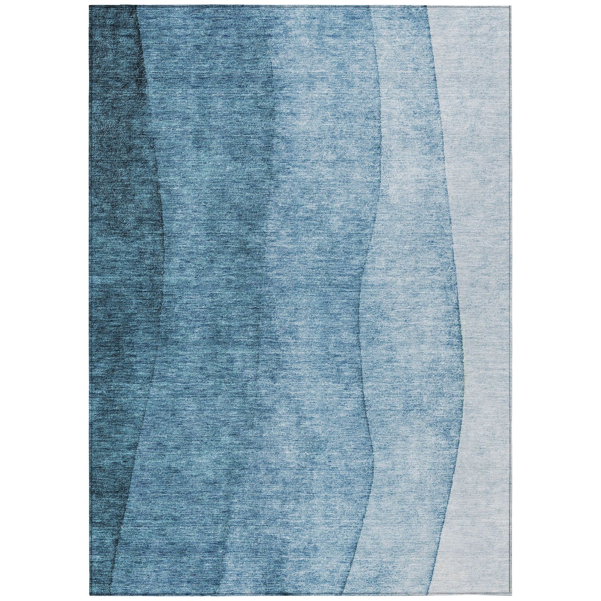 Machine Made ACN625 Blue  Rugs #color_blue 