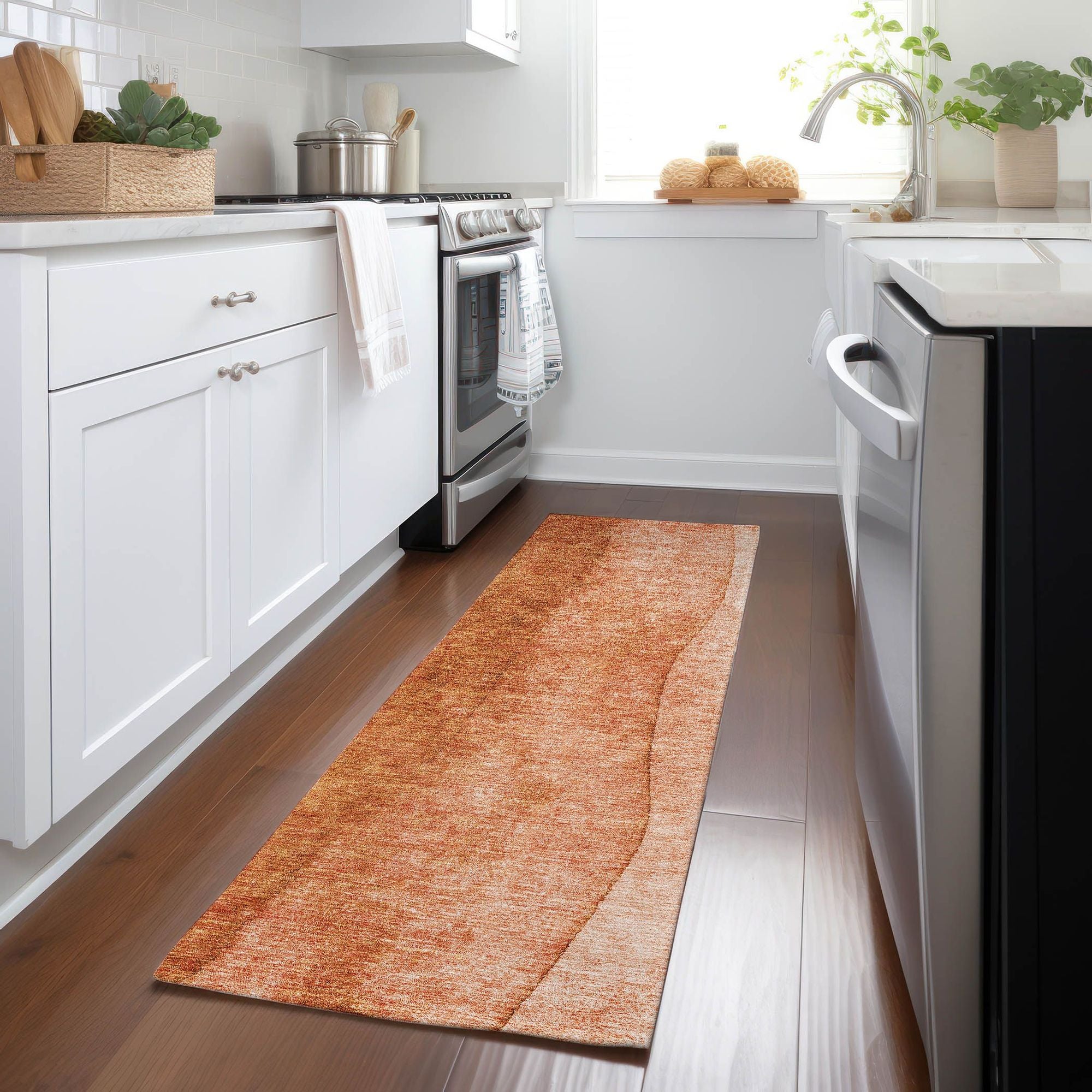 Machine Made ACN625 Paprika Orange Rugs #color_paprika orange