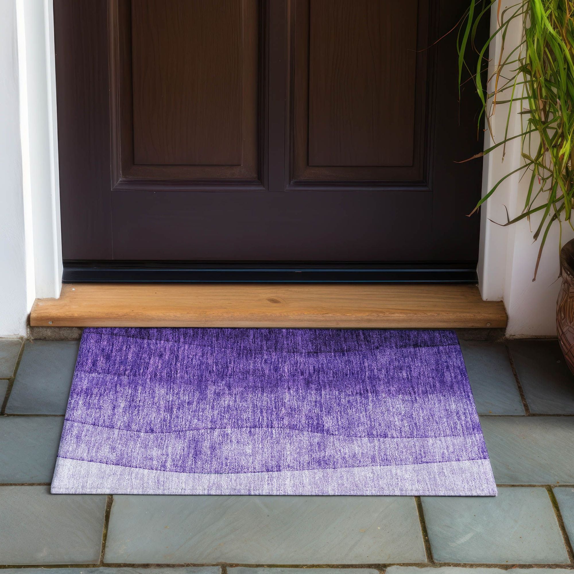 Machine Made ACN625 Purple  Rugs #color_purple 