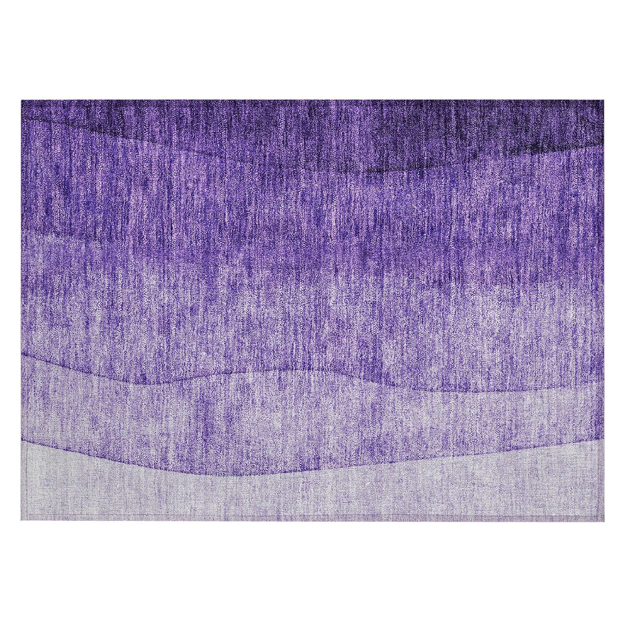 Machine Made ACN625 Purple  Rugs #color_purple 