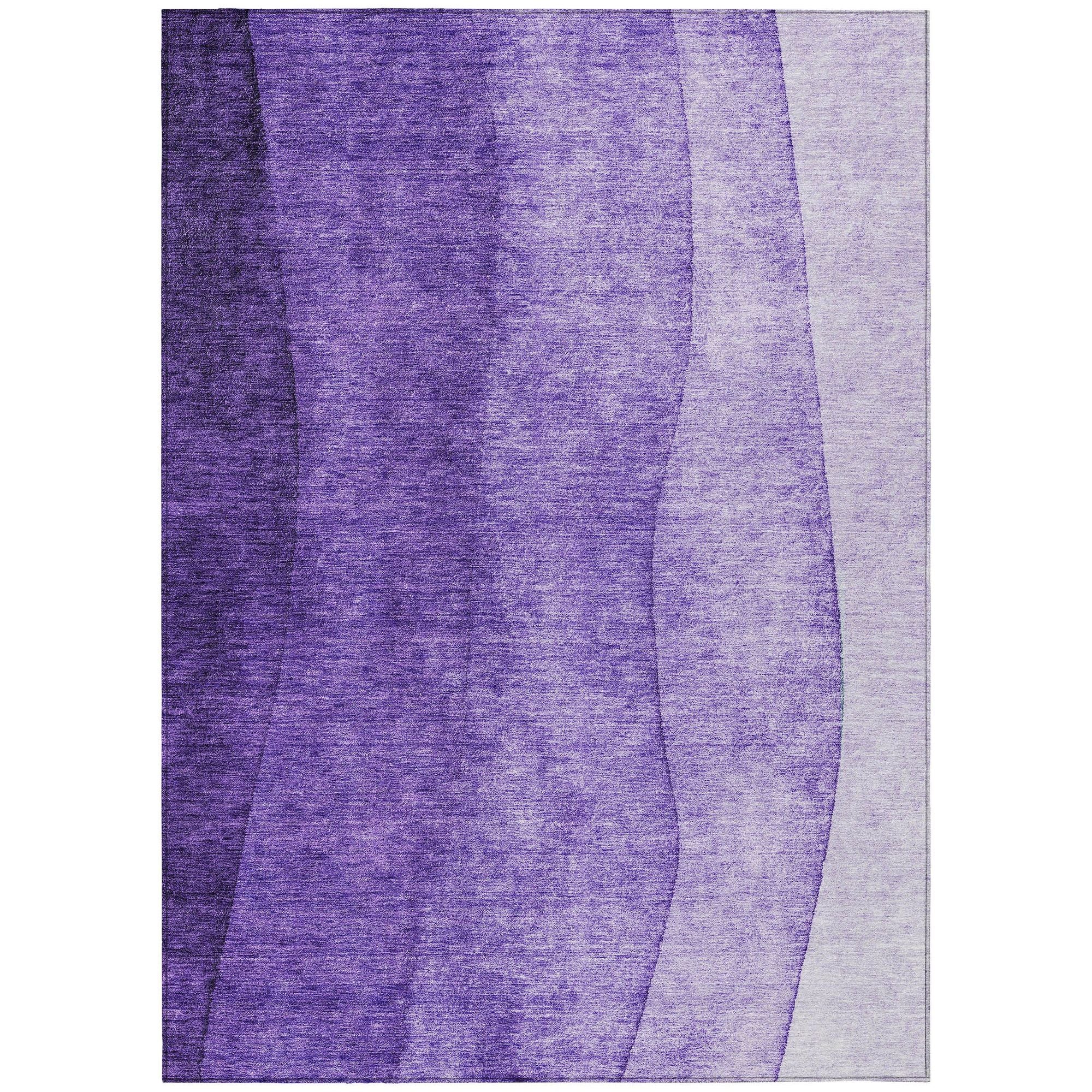 Machine Made ACN625 Purple  Rugs #color_purple 