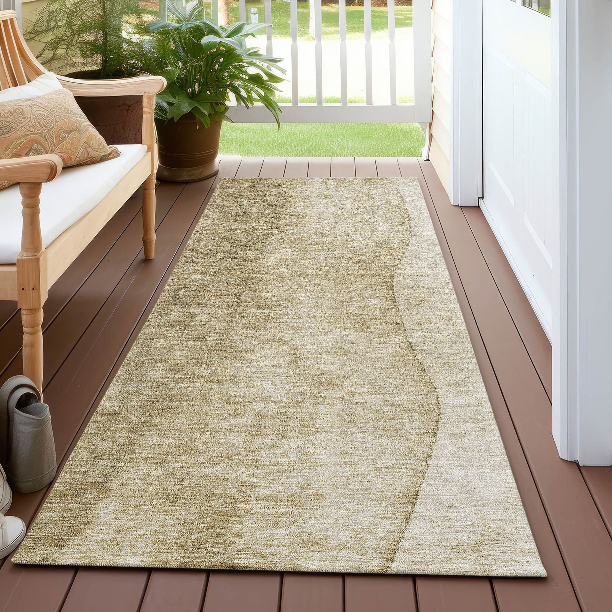 Machine Made ACN625 Taupe Brown Rugs #color_taupe brown