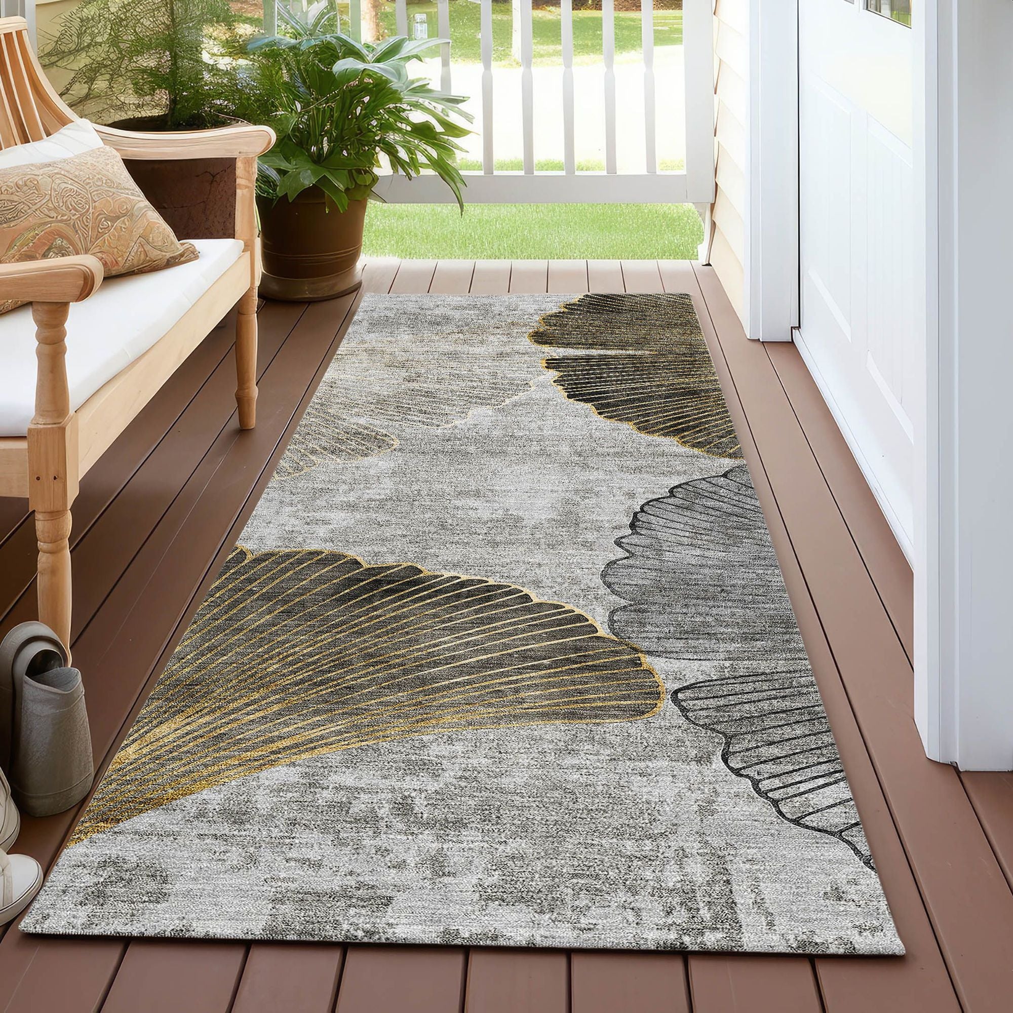 Machine Made ACN626 Gray  Rugs #color_gray 