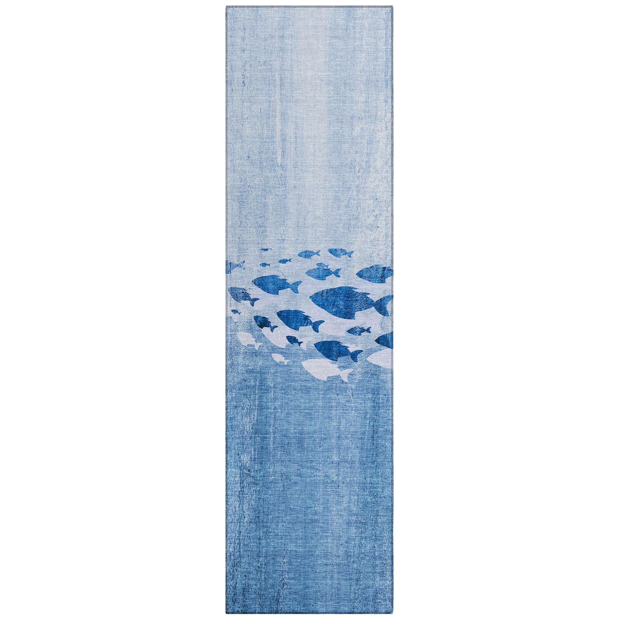 Machine Made ACN627 Blue  Rugs #color_blue 