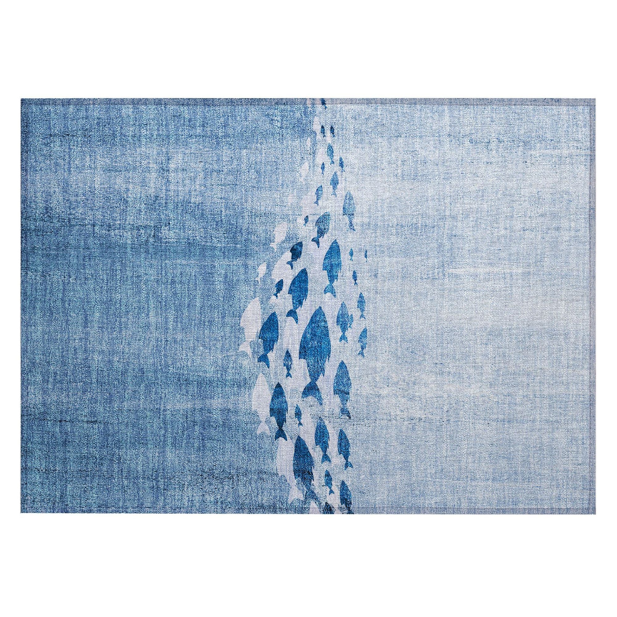 Machine Made ACN627 Blue  Rugs #color_blue 