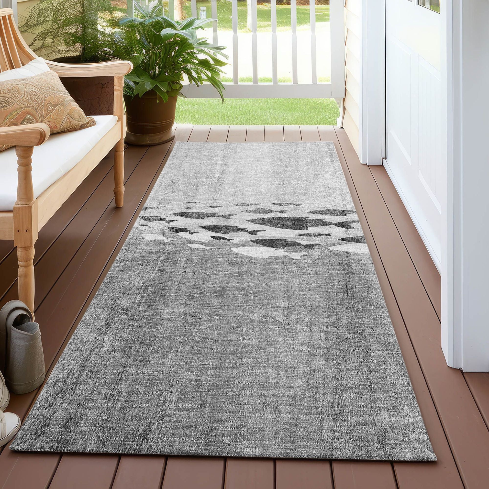 Machine Made ACN627 Gray  Rugs #color_gray 