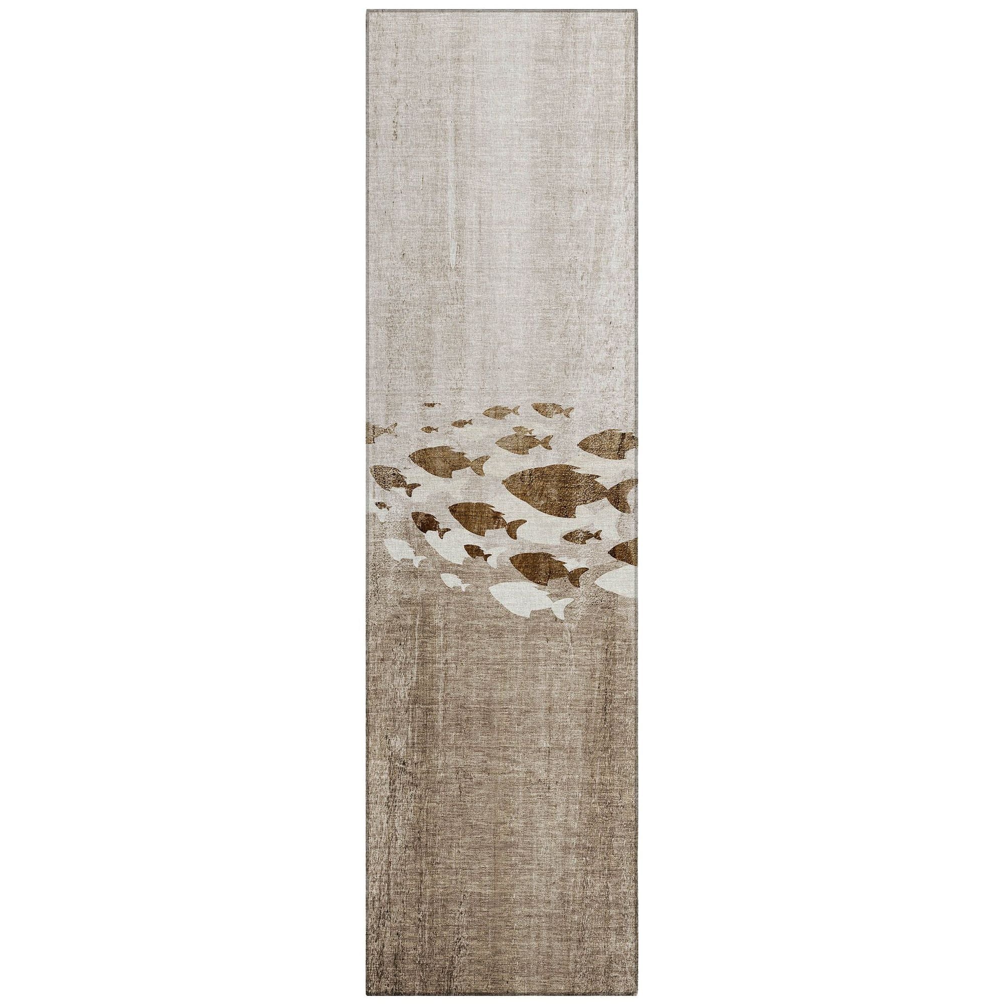 Machine Made ACN627 Taupe Brown Rugs #color_taupe brown