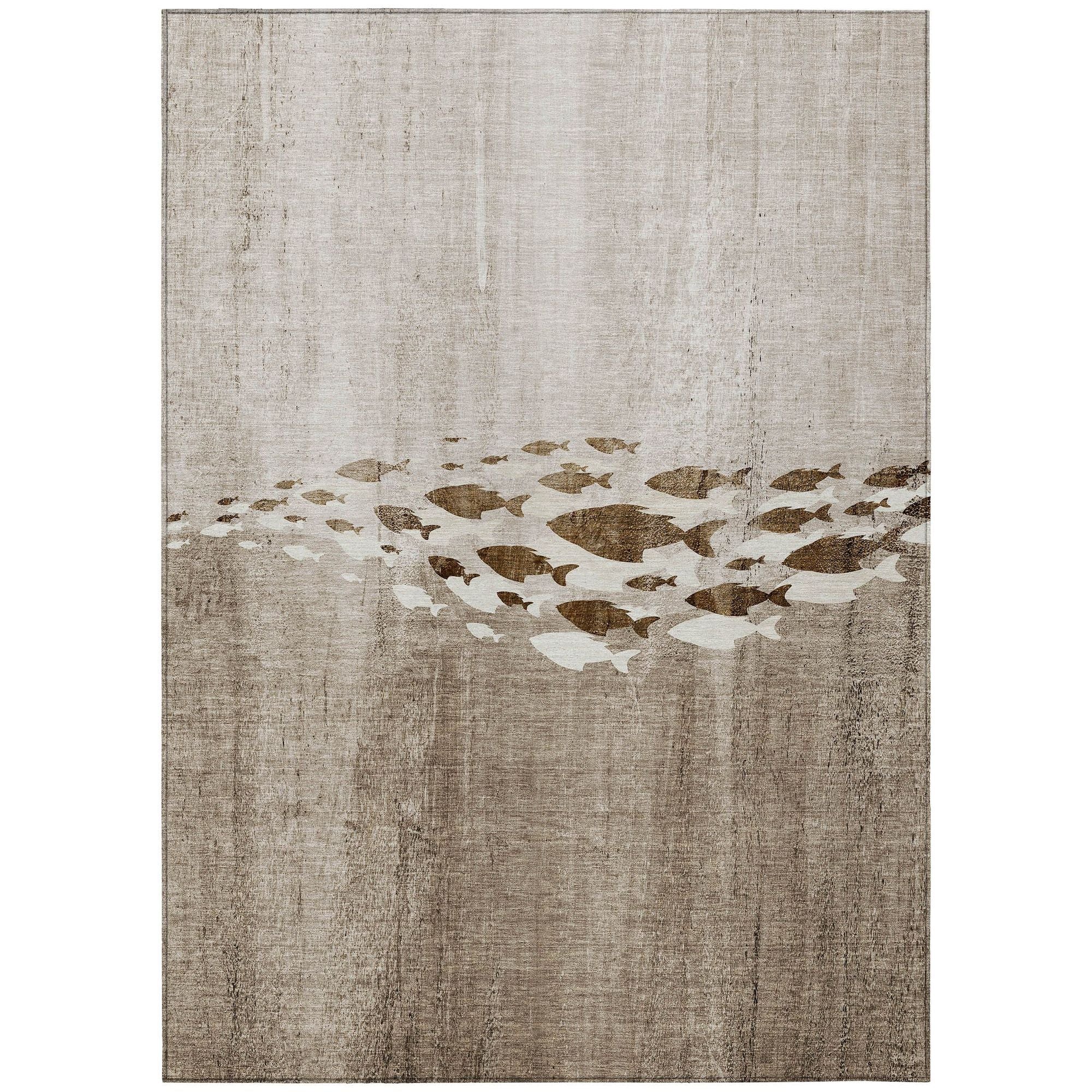 Machine Made ACN627 Taupe Brown Rugs #color_taupe brown