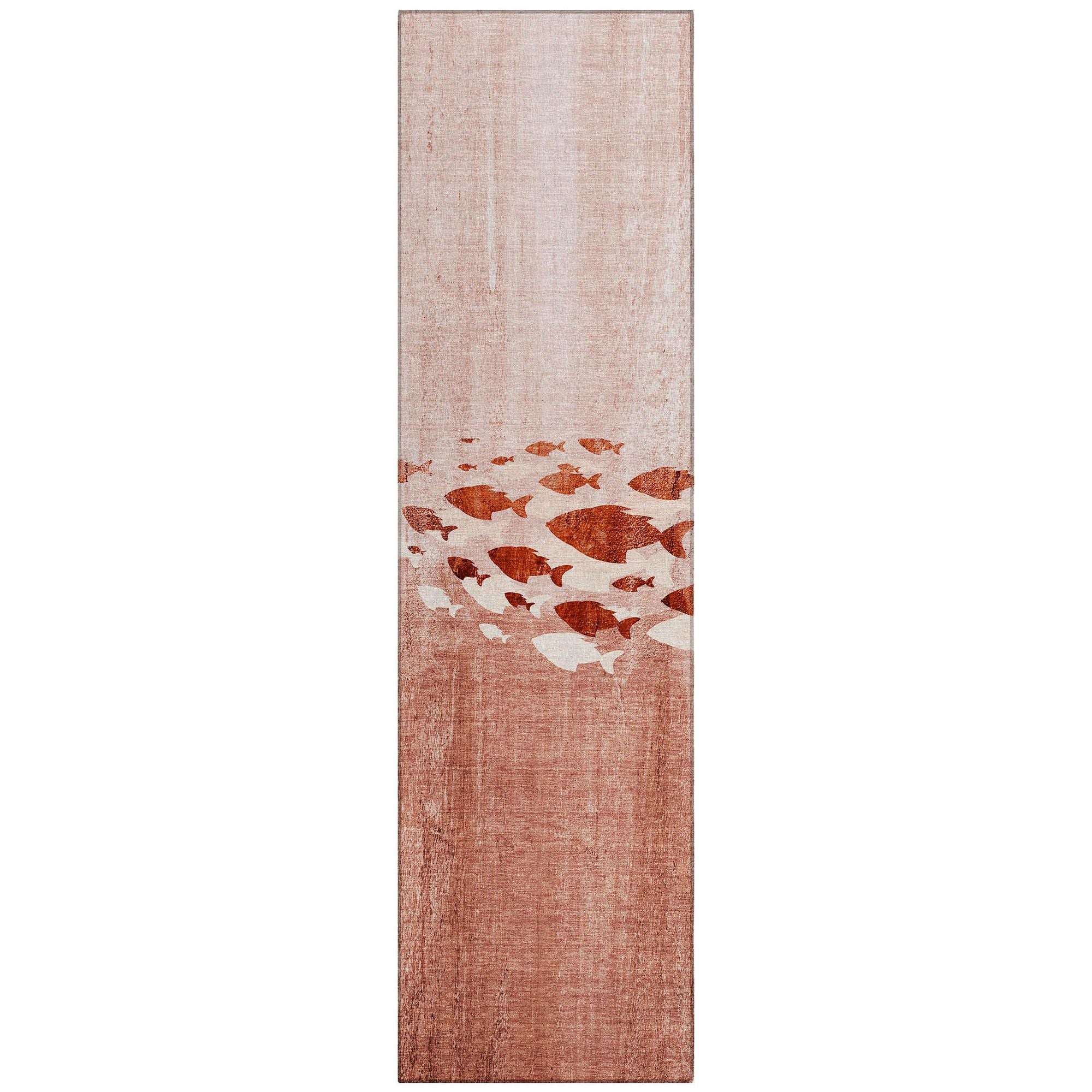 Machine Made ACN627 Terracotta Orange Rugs #color_terracotta orange