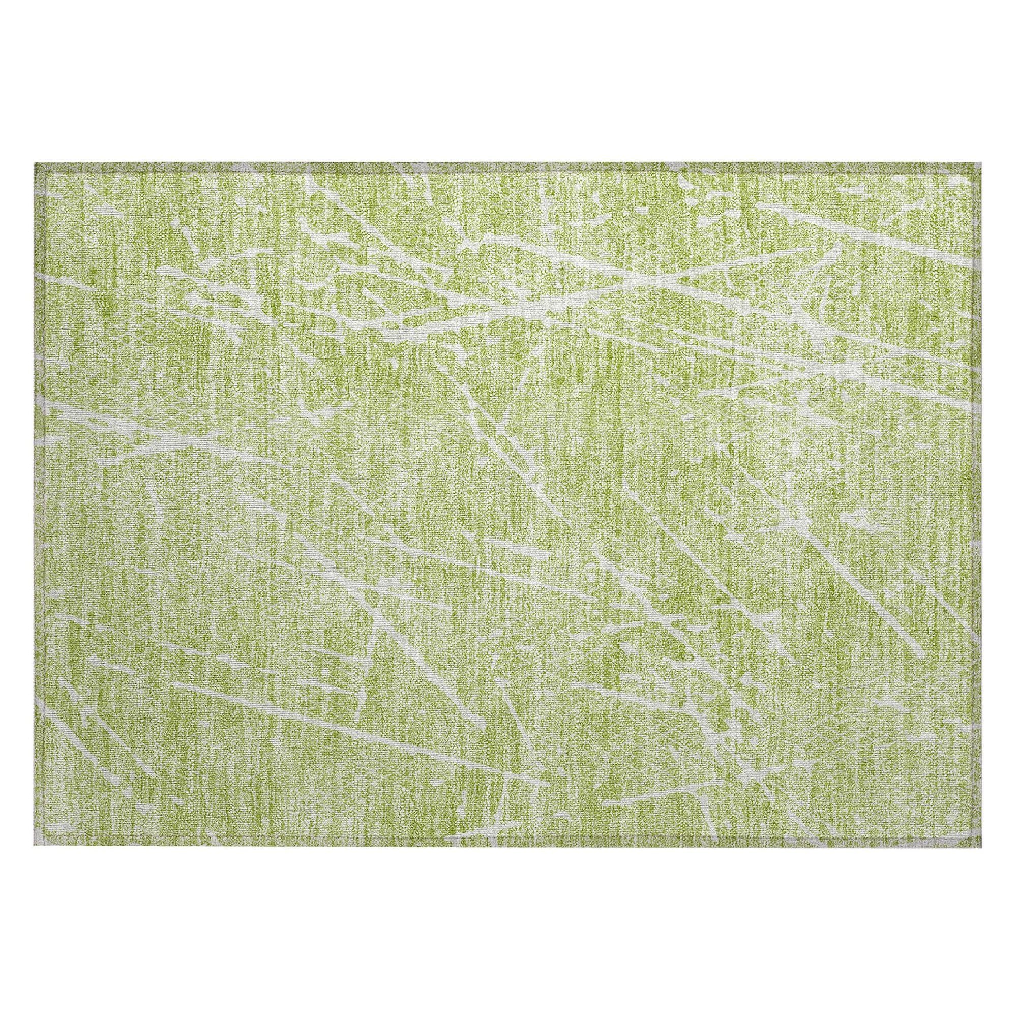 Machine Made ACN628 Aloe Green Rugs #color_aloe green