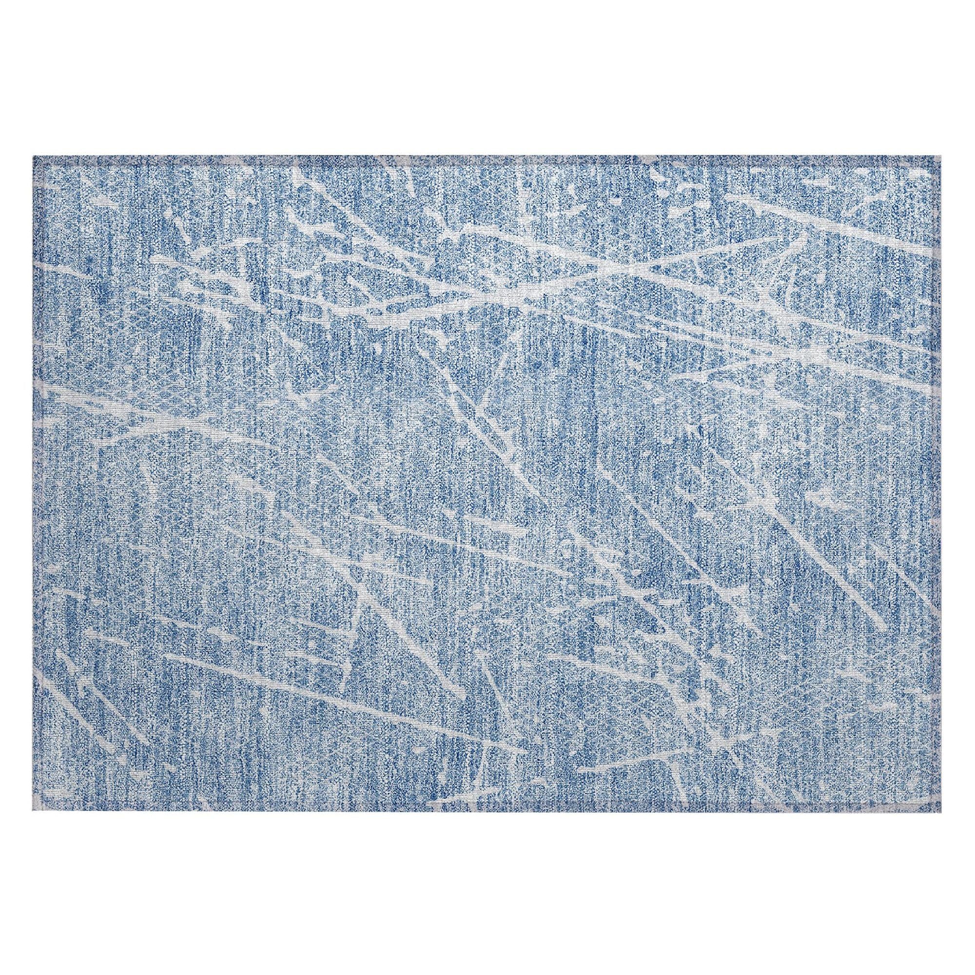 Machine Made ACN628 Blue  Rugs #color_blue 