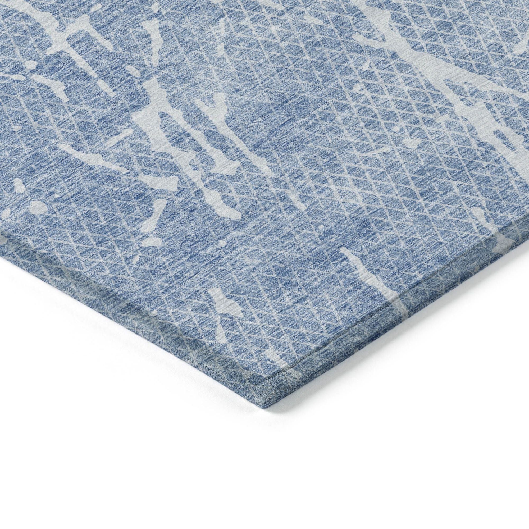 Machine Made ACN628 Blue  Rugs #color_blue 