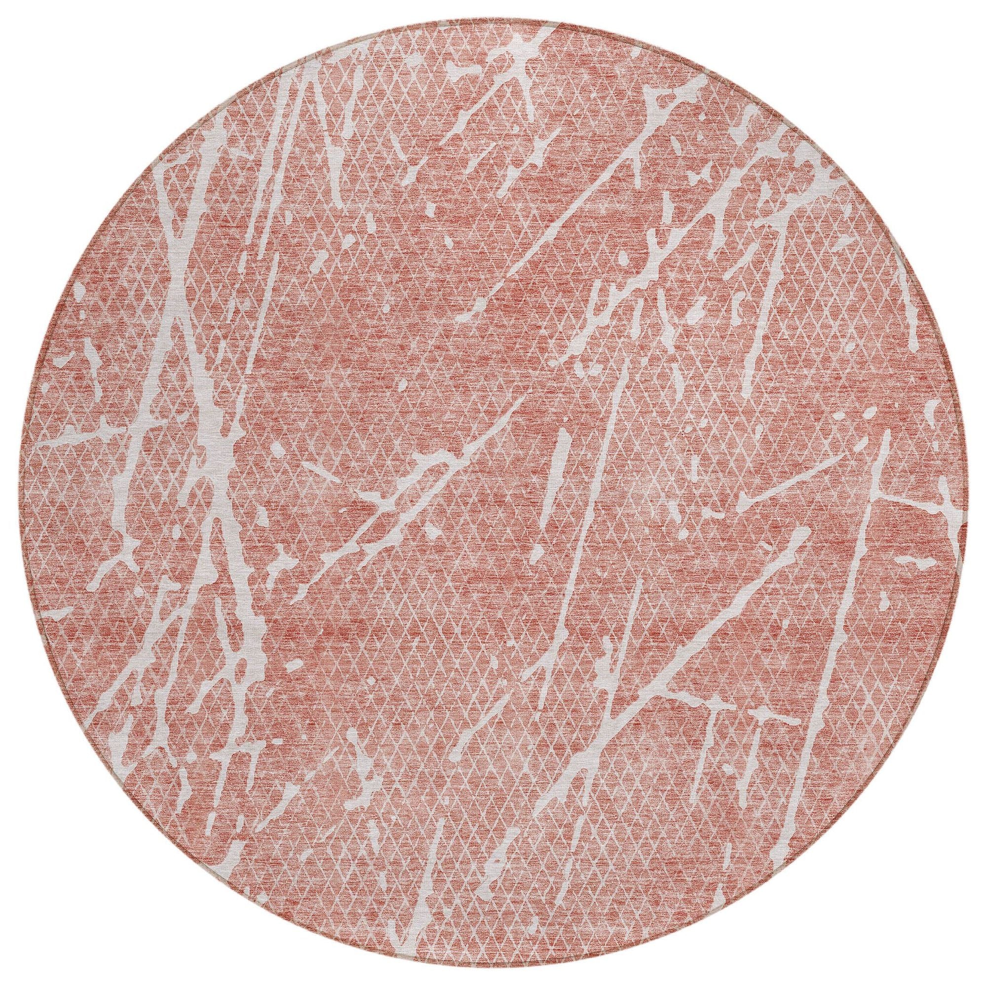 Machine Made ACN628 Blush Pink Rugs #color_blush pink