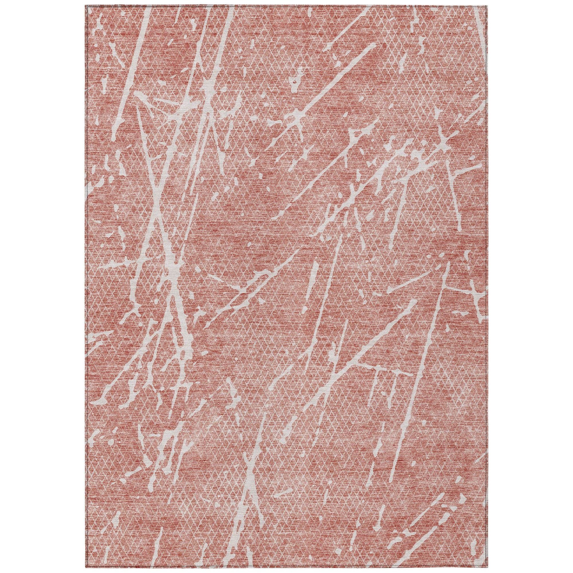 Machine Made ACN628 Blush Pink Rugs #color_blush pink