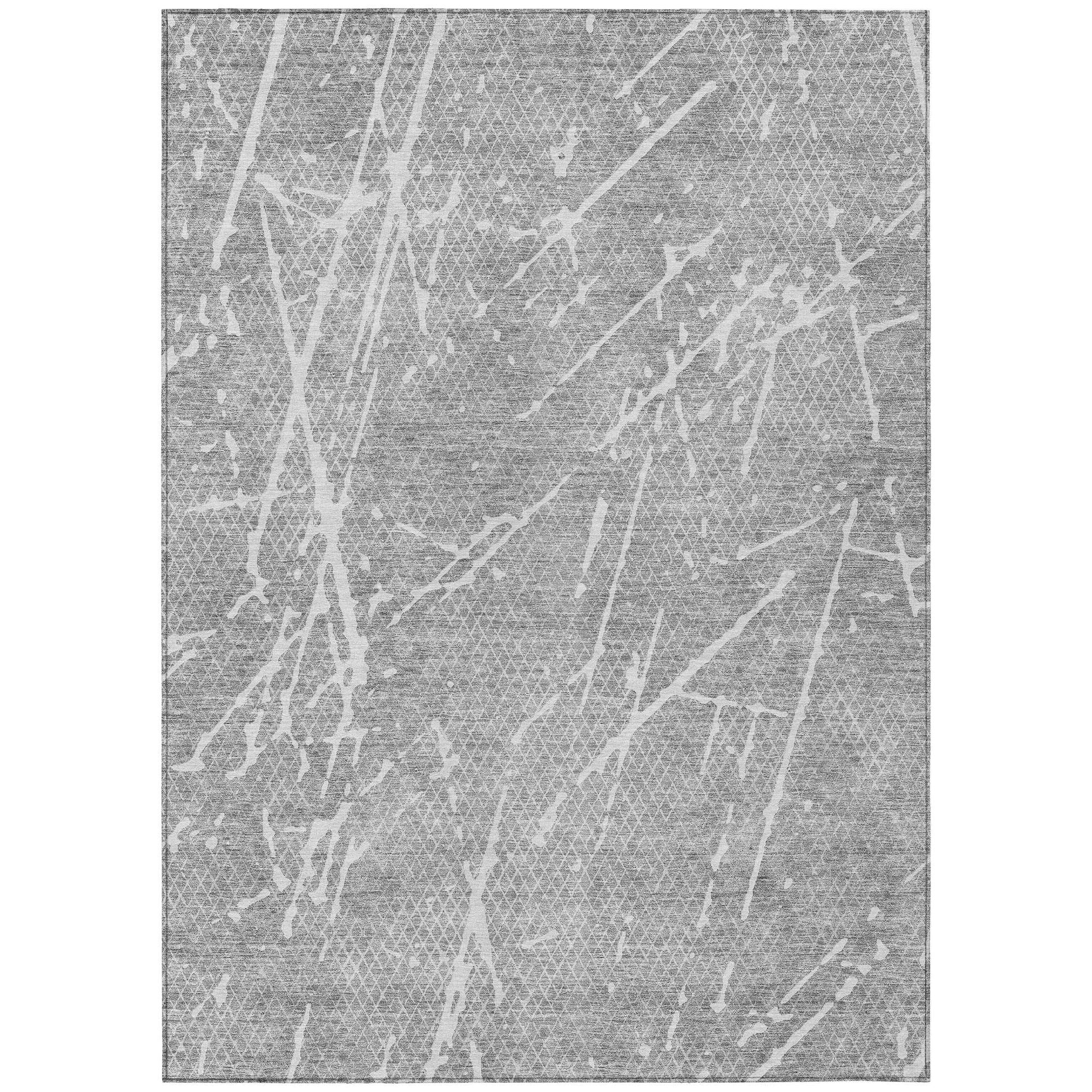 Machine Made ACN628 Gray  Rugs #color_gray 